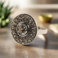 Sterling Silver Cubic Zirconia Ring