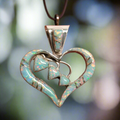 Sterling Silver Opal Pendant