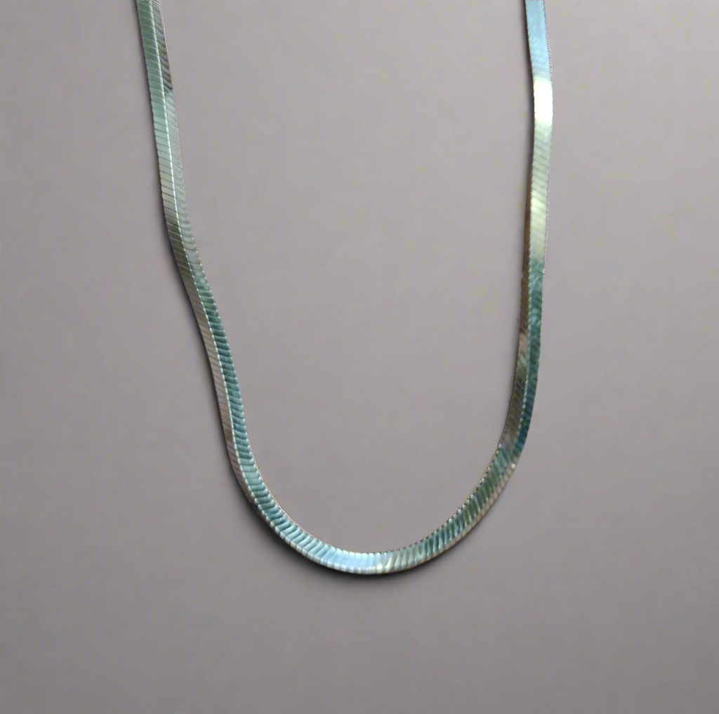 Sterling Silver Square Snake Chain