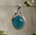Sterling Silver Turquoise Pendant