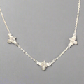 Sterling Silver Bee Necklace