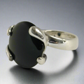 Sterling Silver Onyx Ring