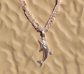 Sterling Silver Dolphin Pendant and chain