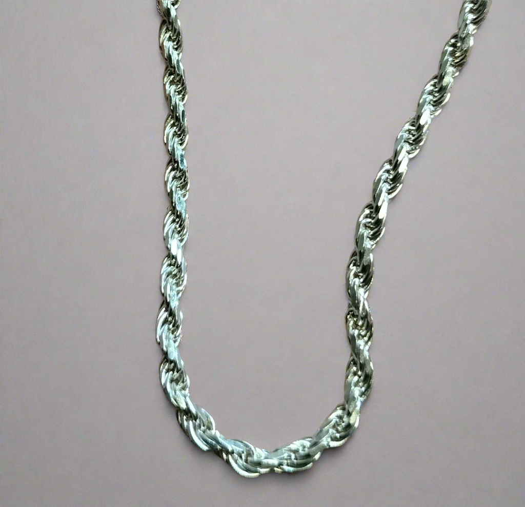 Sterling Silver Rope Chain
