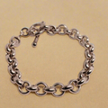 Sterling Silver Toggle Bracelet