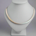 Sterling Silver Omega Necklace