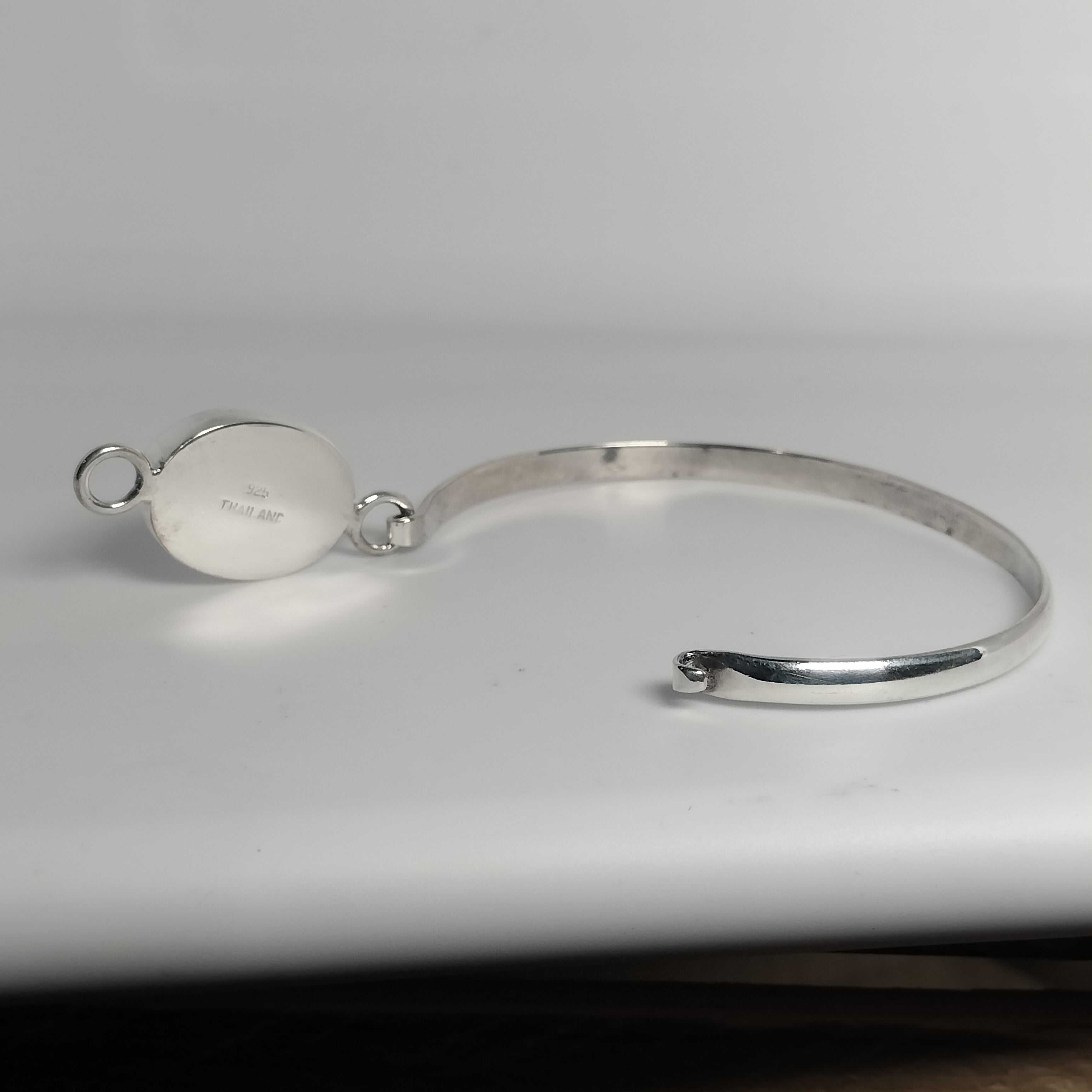 Sterling Silver Monogram Bracelet