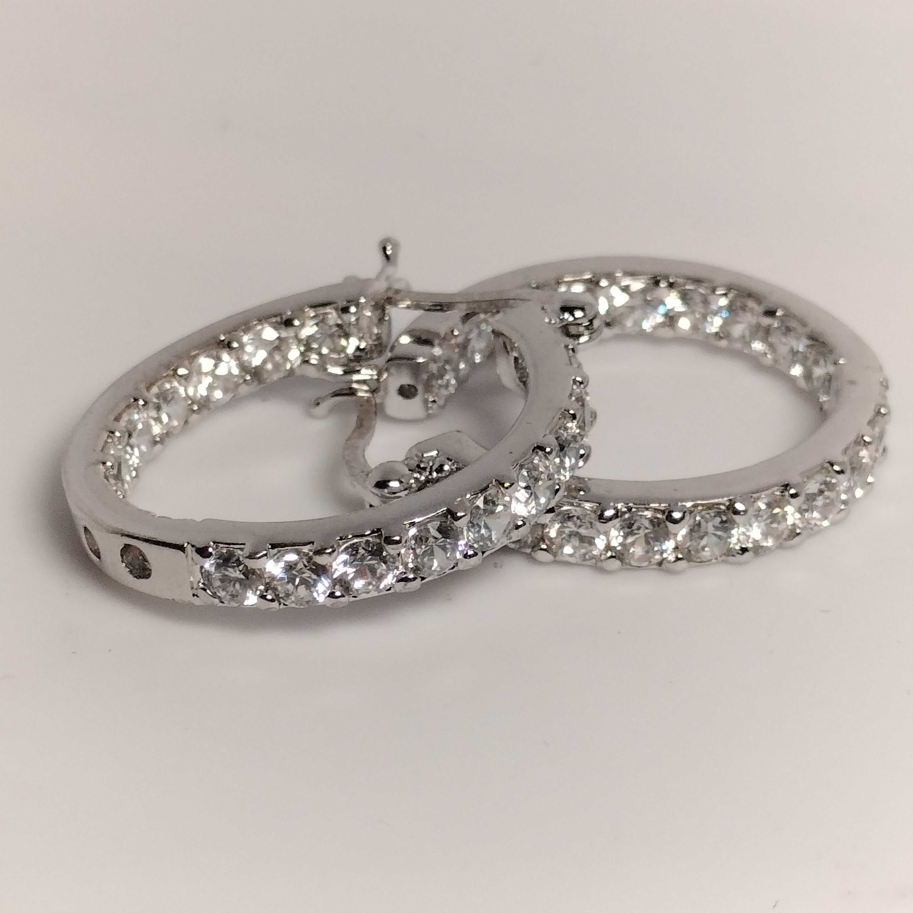 Sterling Silver Cubic Zirconia Earrings