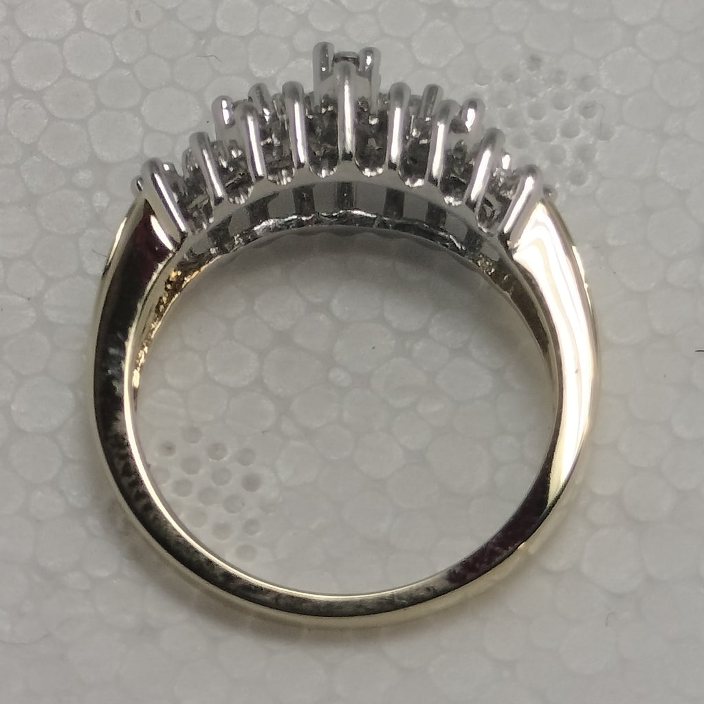 10k Gold Diamond Anniversary Band