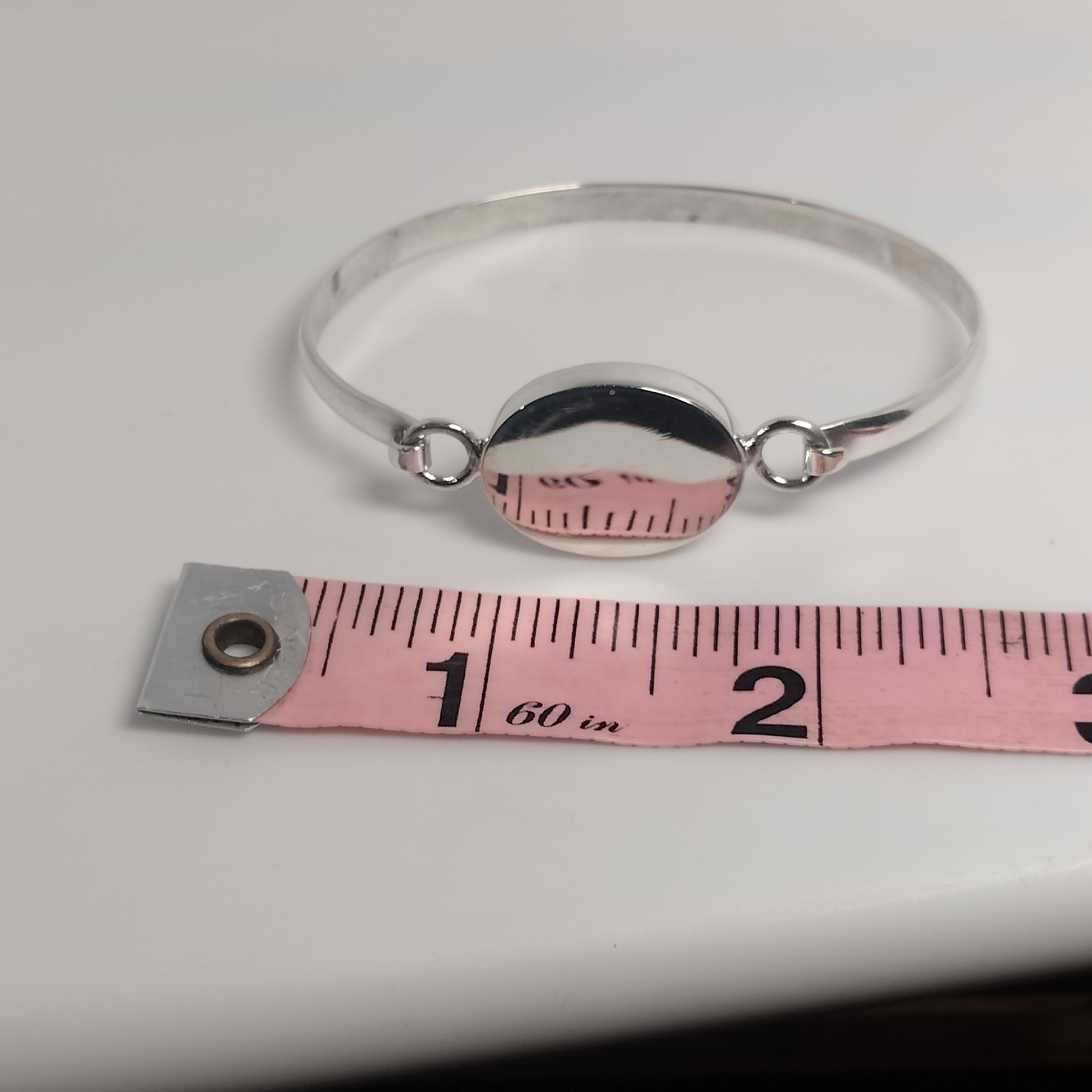 Sterling Silver Monogram Bracelet