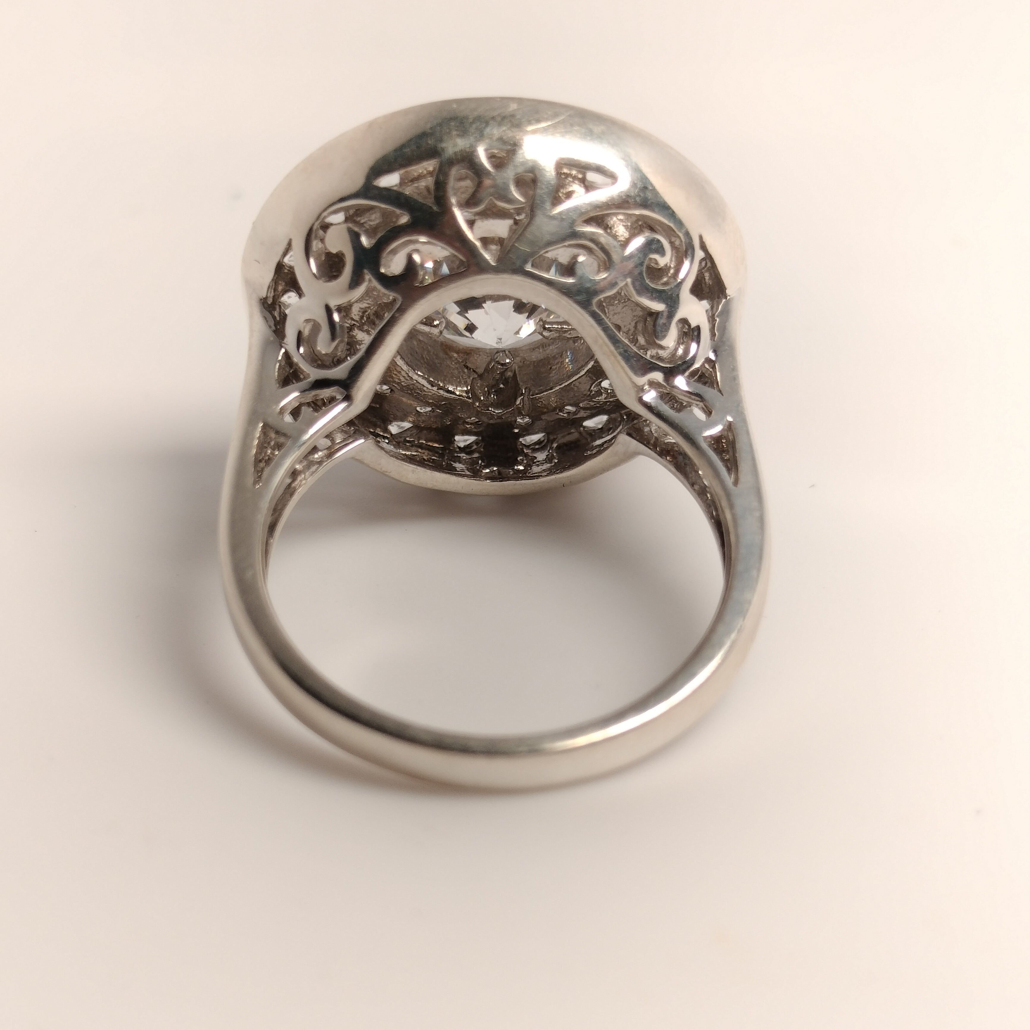 Sterling Silver Cubic Zirconia Ring