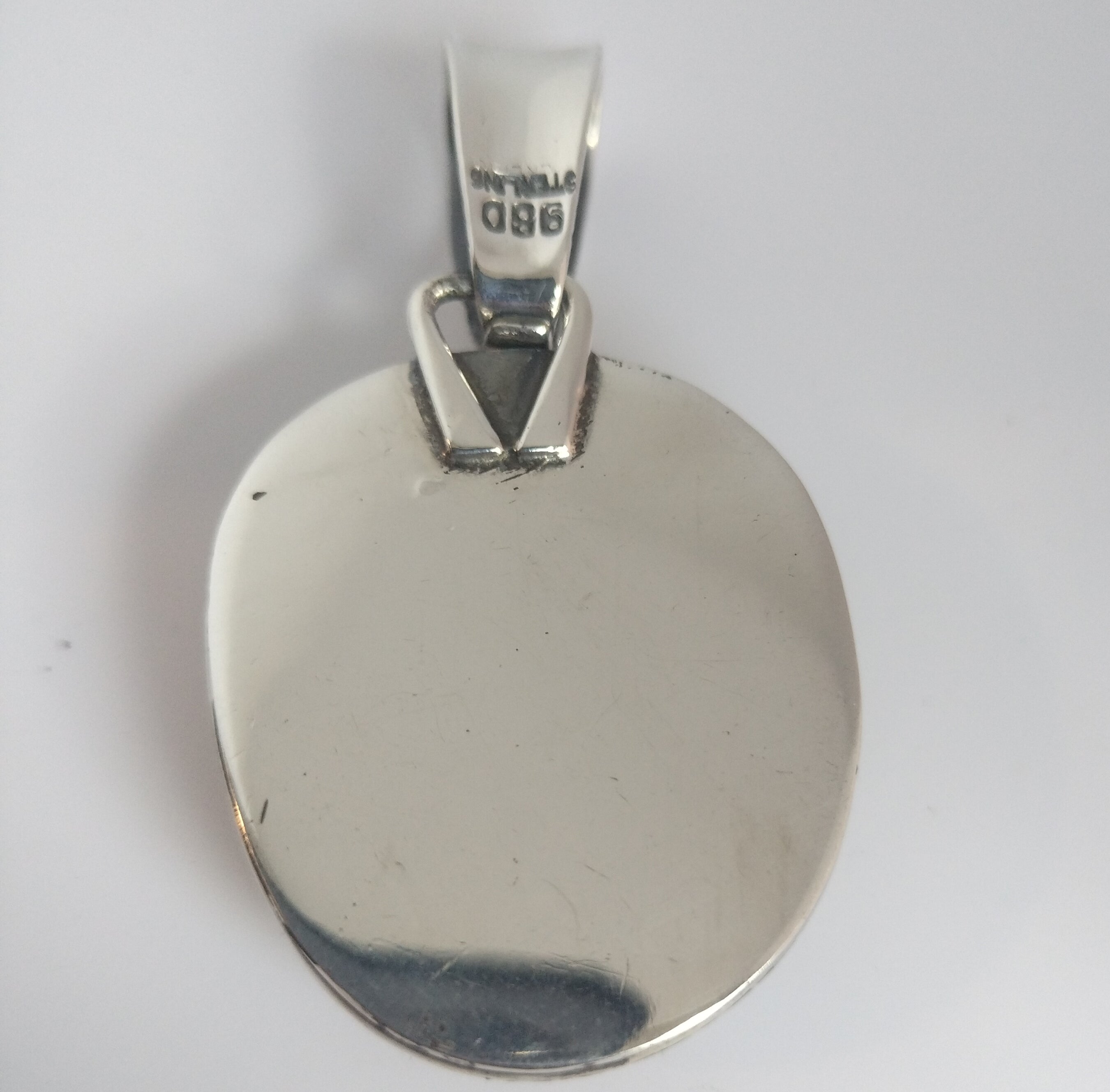 Sterling Silver Tigereye Pendant