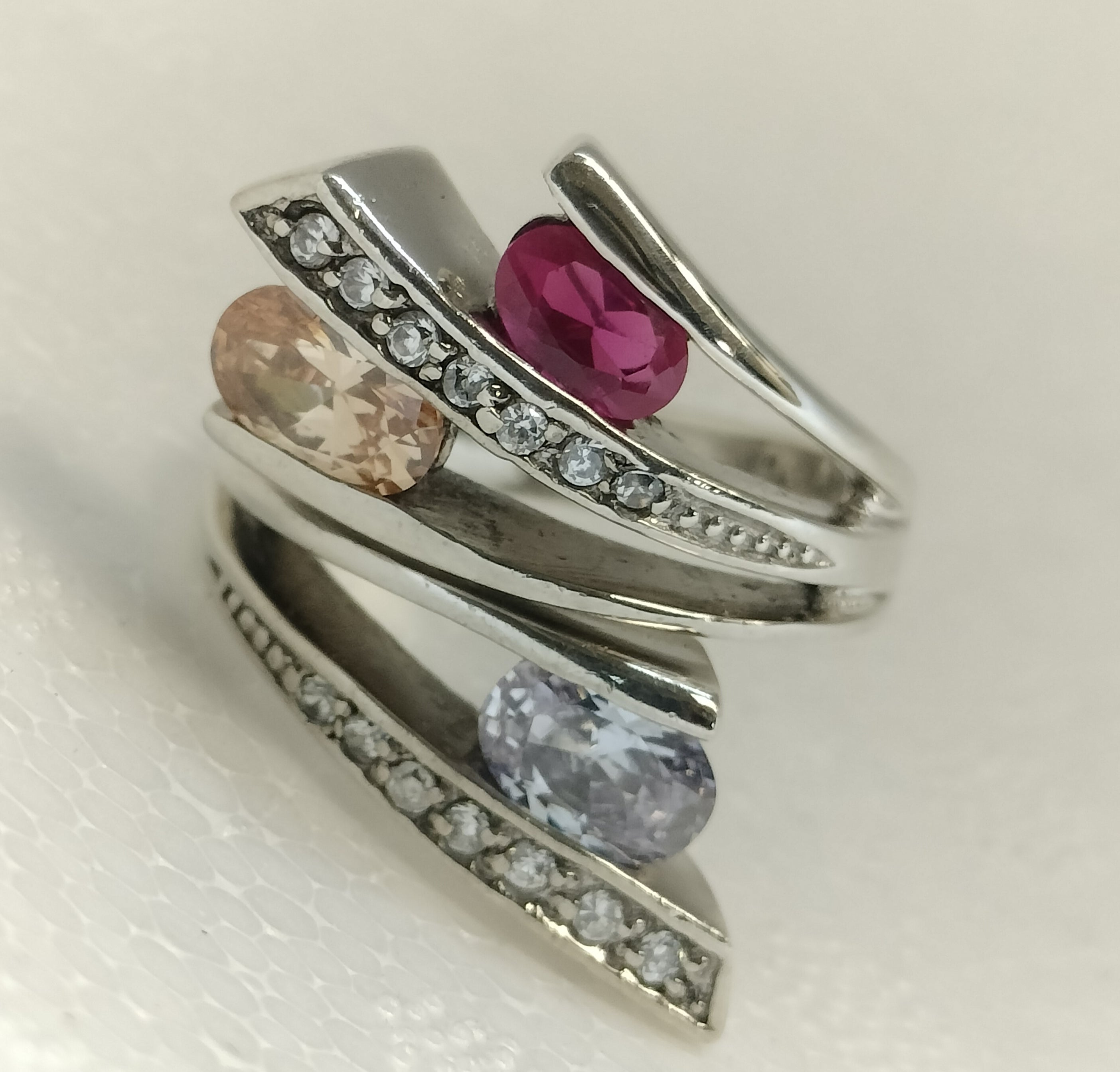 Sterling Silver Cubic Zirconia Ring