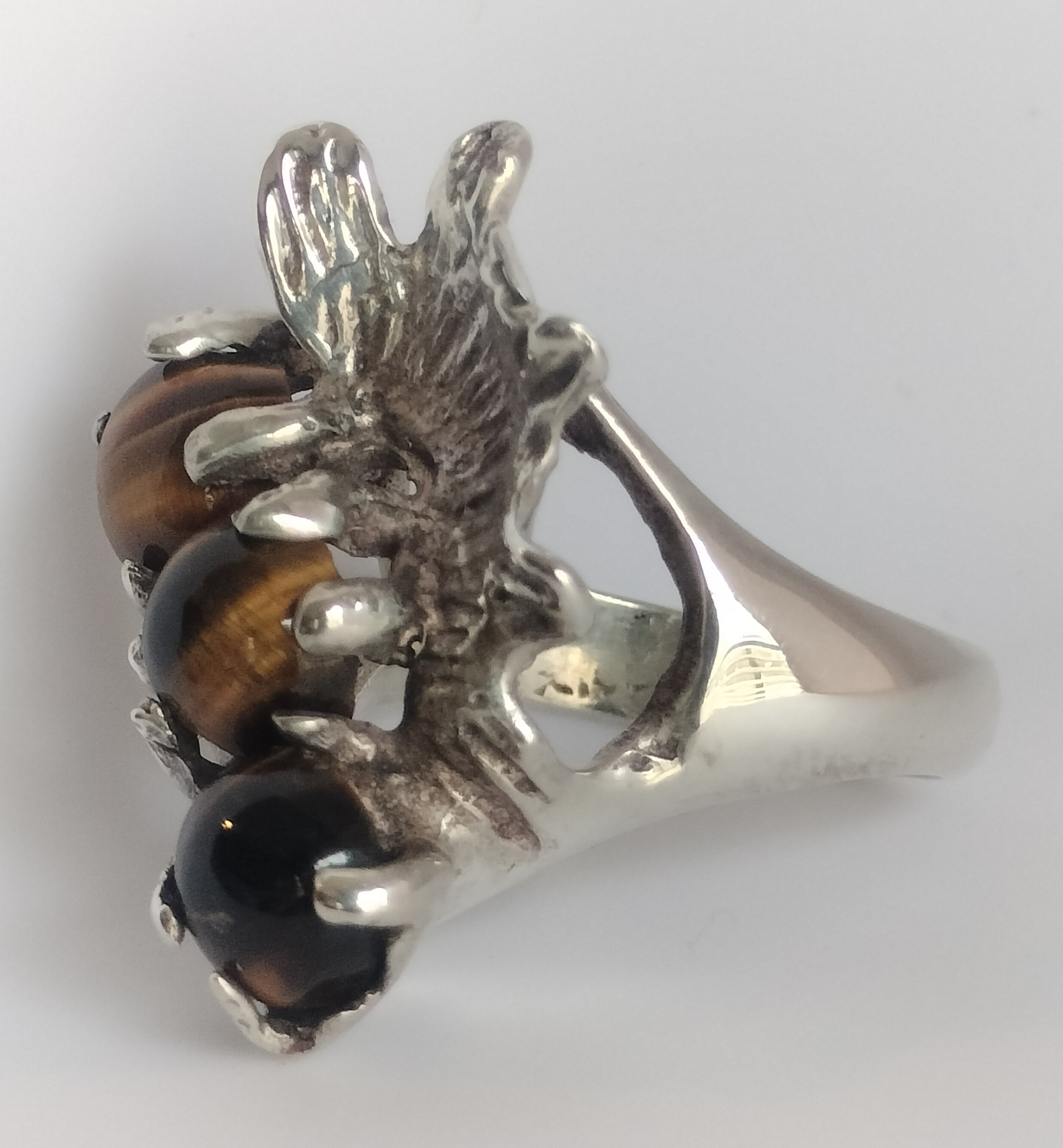 Sterling Silver Tigereye Ring
