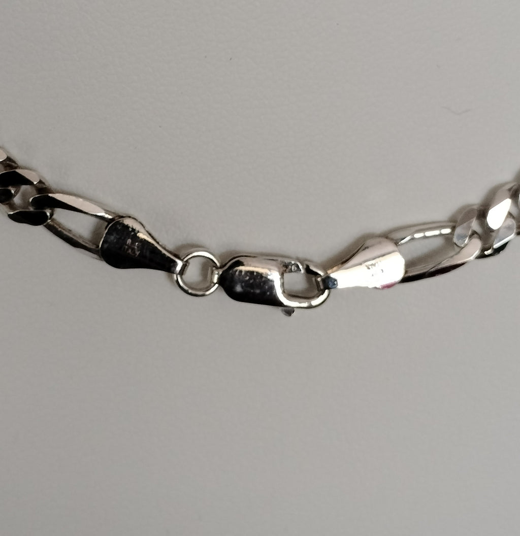 Sterling Silver Figaro Necklace
