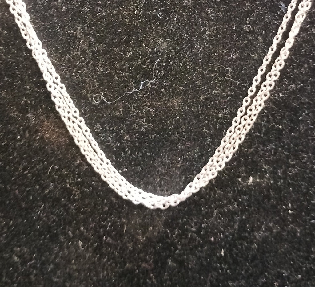 Sterling Silver Triple Strand Cable Chain