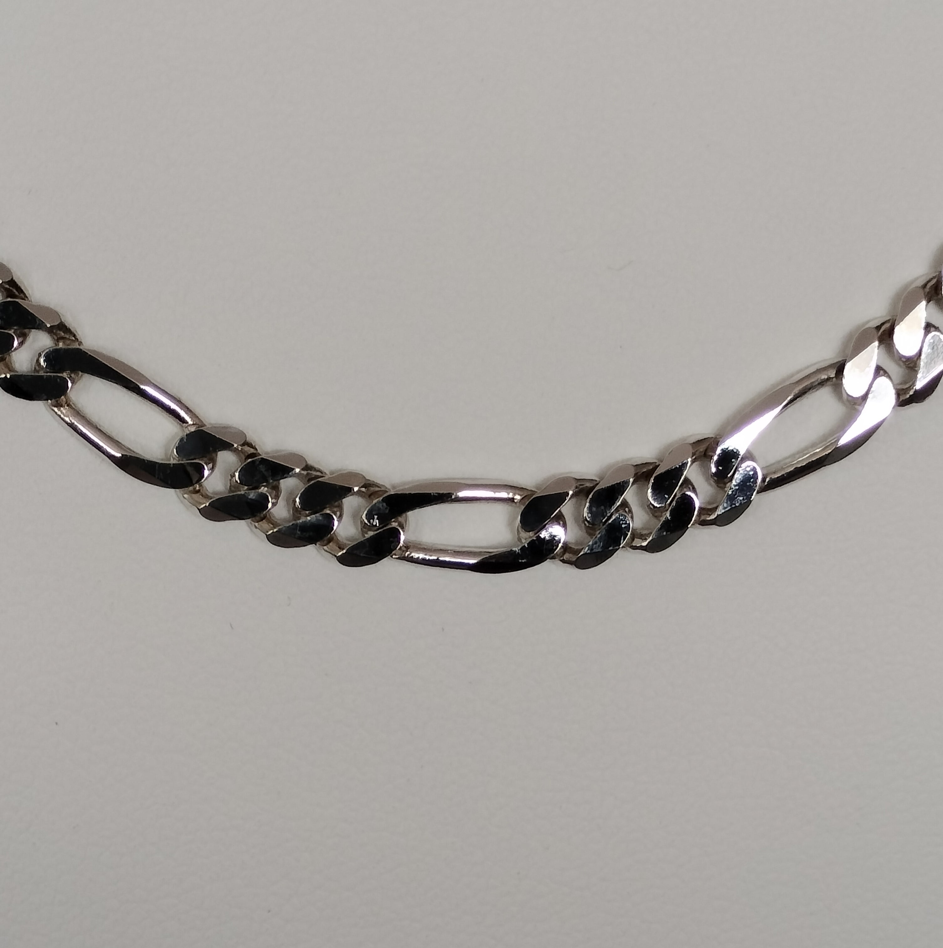 Sterling Silver Figaro Necklace