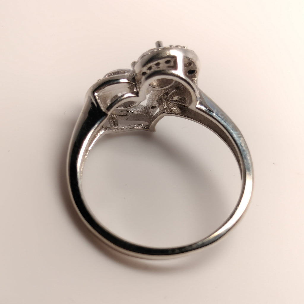 Sterling Silver Cubic Zirconia Ring