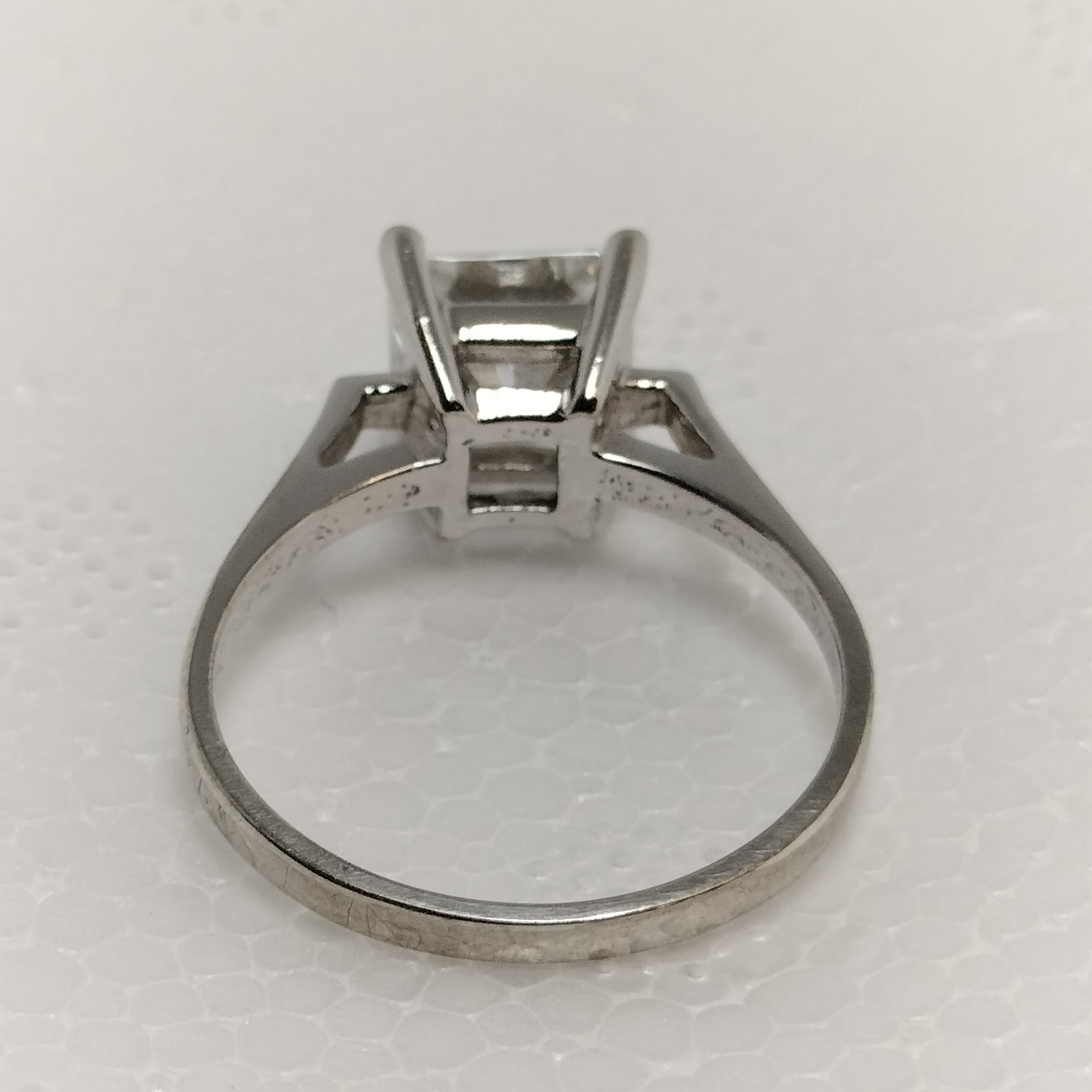 Sterling Silver Cubic Zirconia Ring