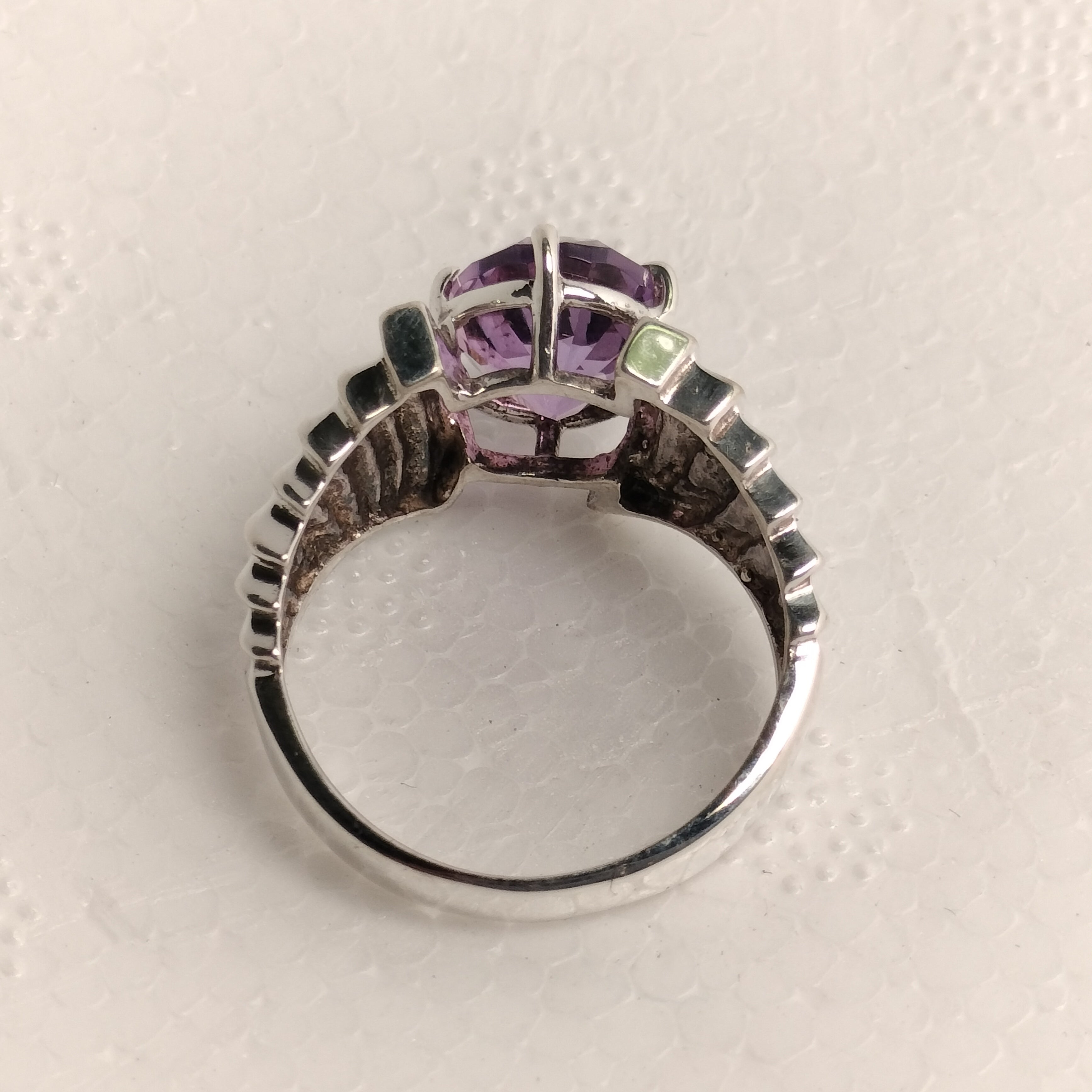Sterling Silver Amethyst Ring