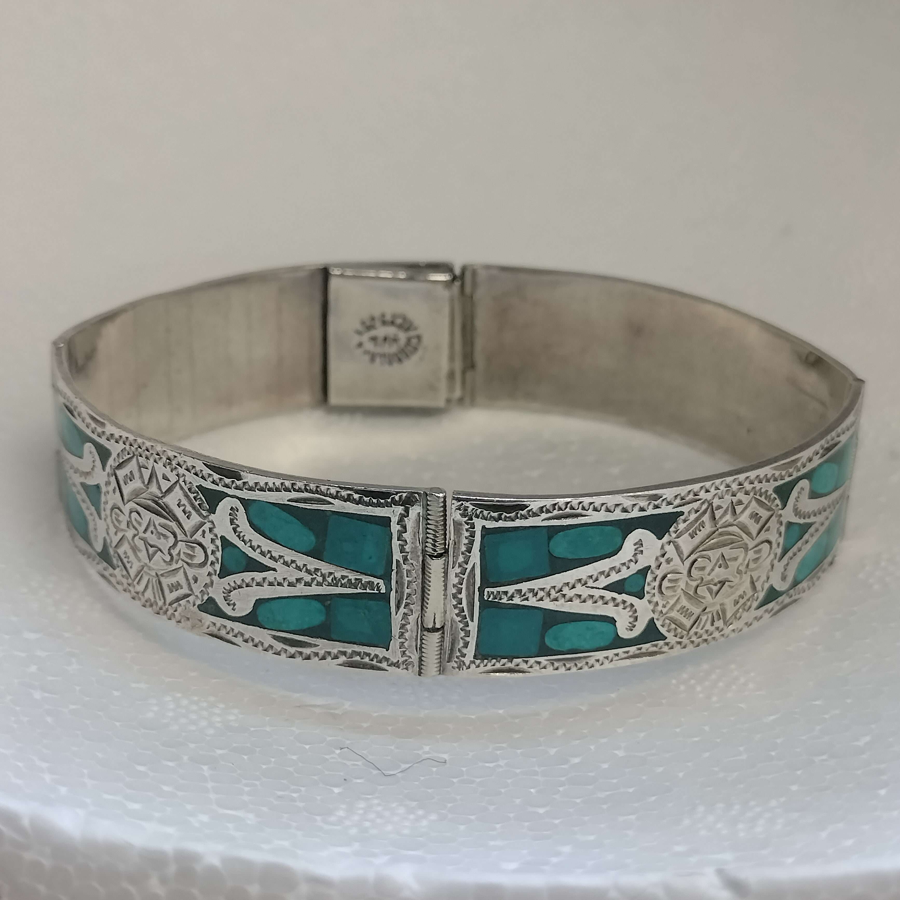 Sterling Silver Turquoise Bracelet