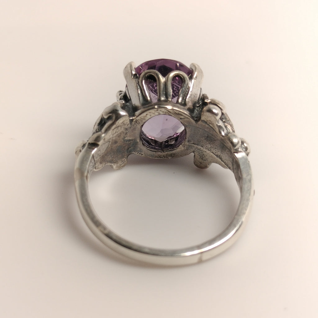 Sterling Silver Amethyst Ring