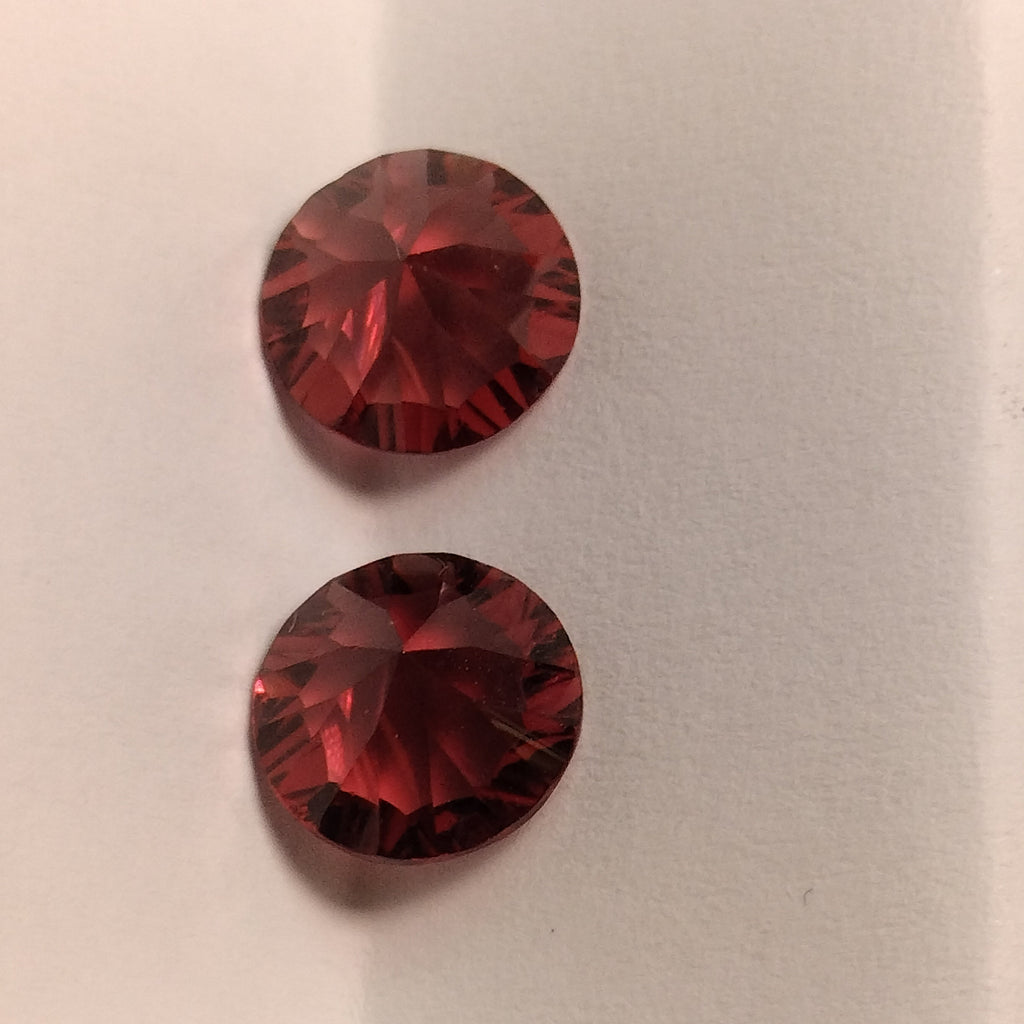 3.76 Carat Natural Garnet Gemstone Matched Pair