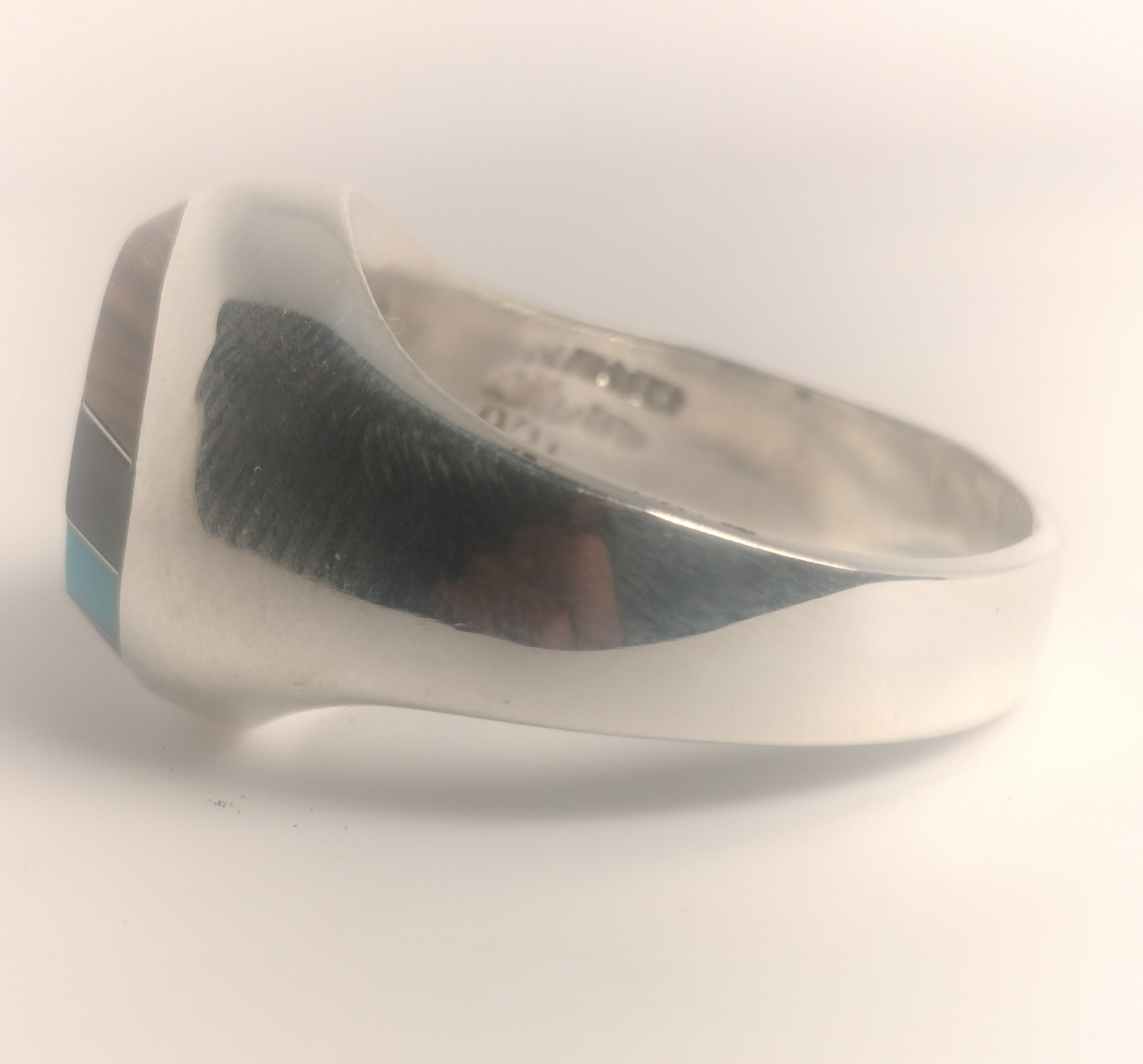 Sterling Silver Assorted Gemstone Ring