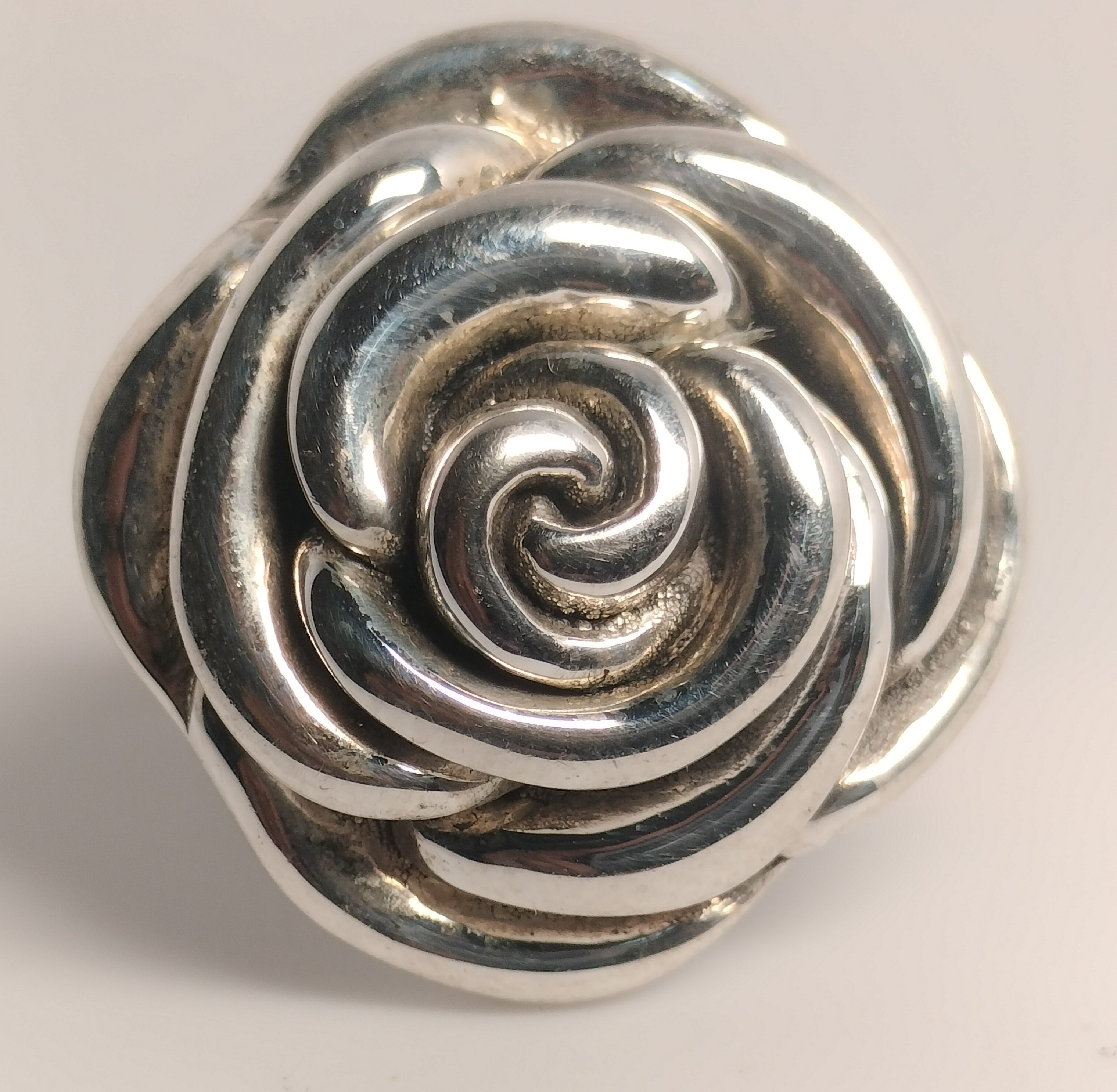 Sterling Silver Rose Ring