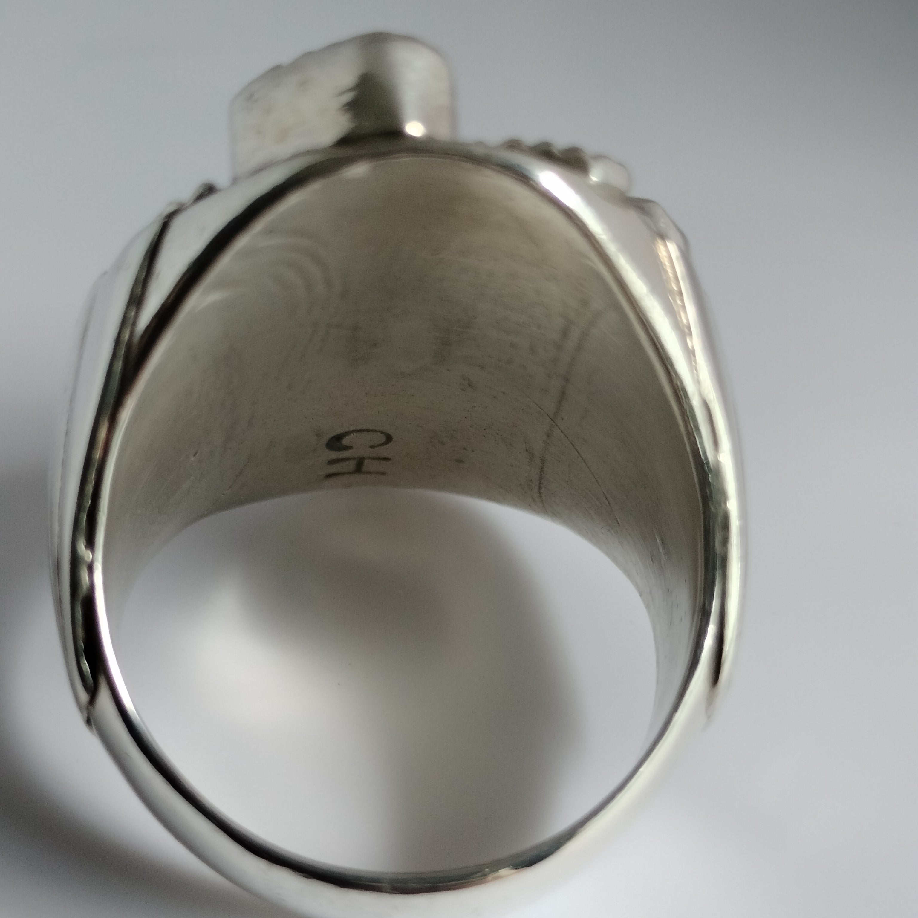 Sterling Silver Eagle Ring From Claudine Haloo