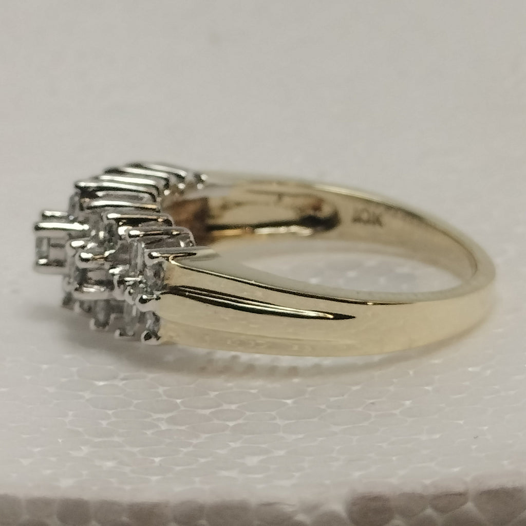 10k Gold Diamond Anniversary Band