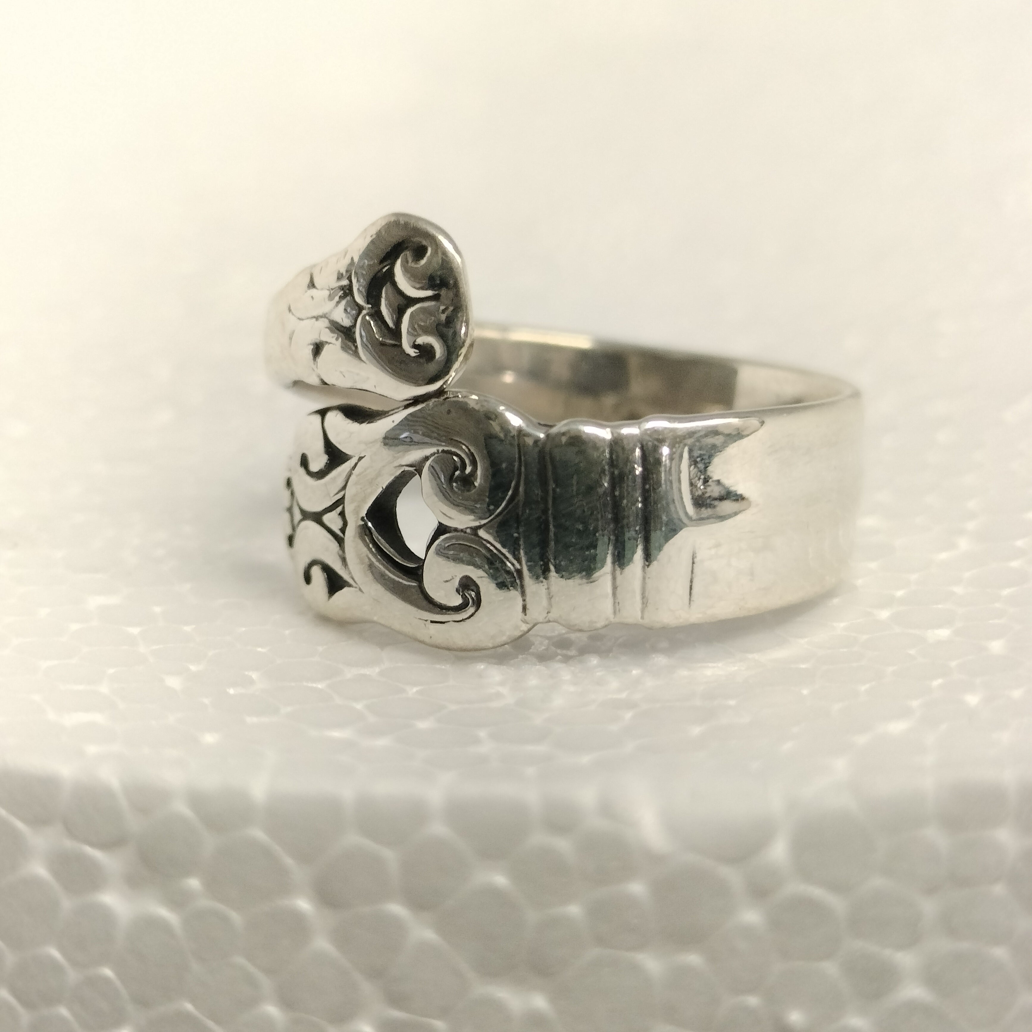 Sterling Silver Spoon Ring