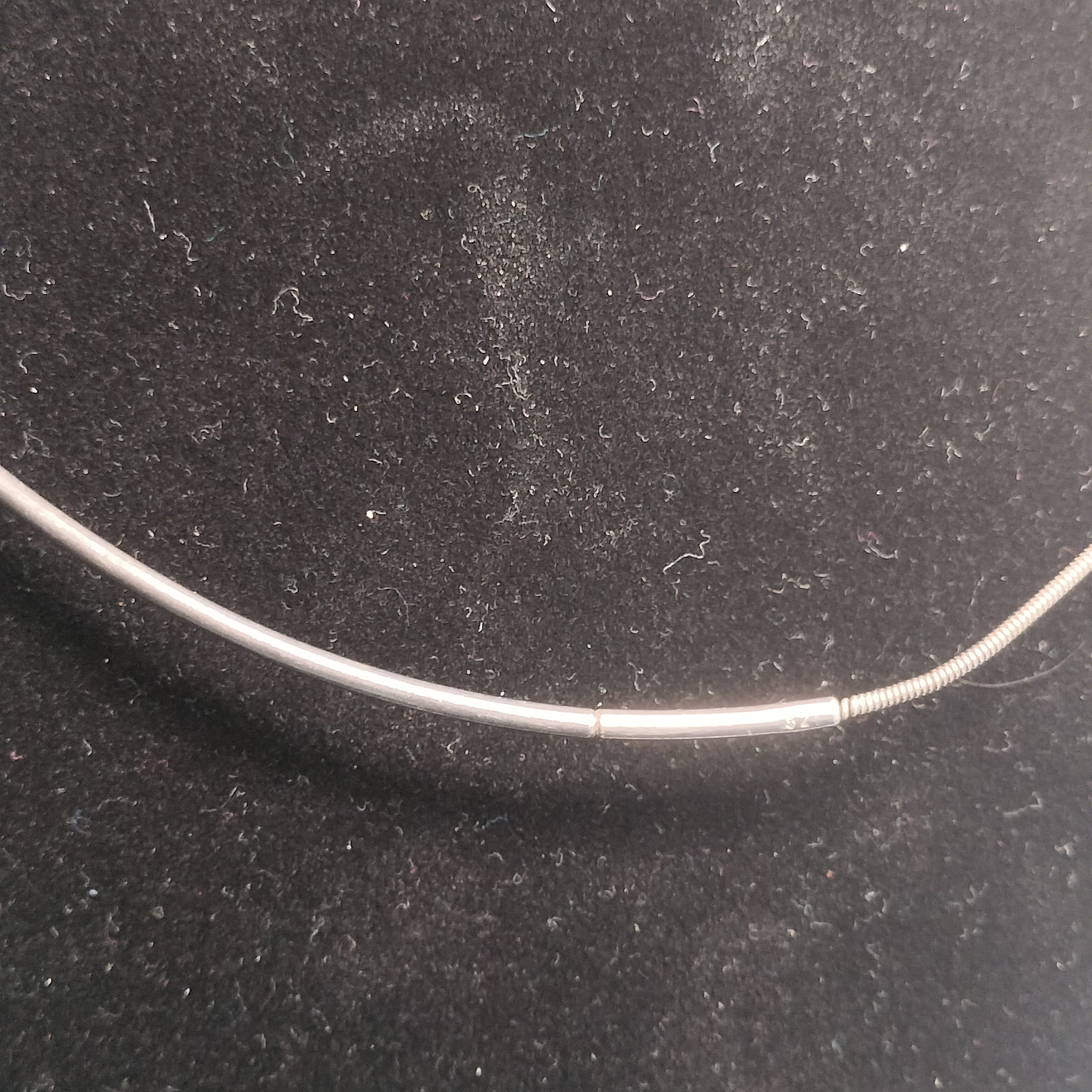 Sterling Silver Spring Cable Necklace