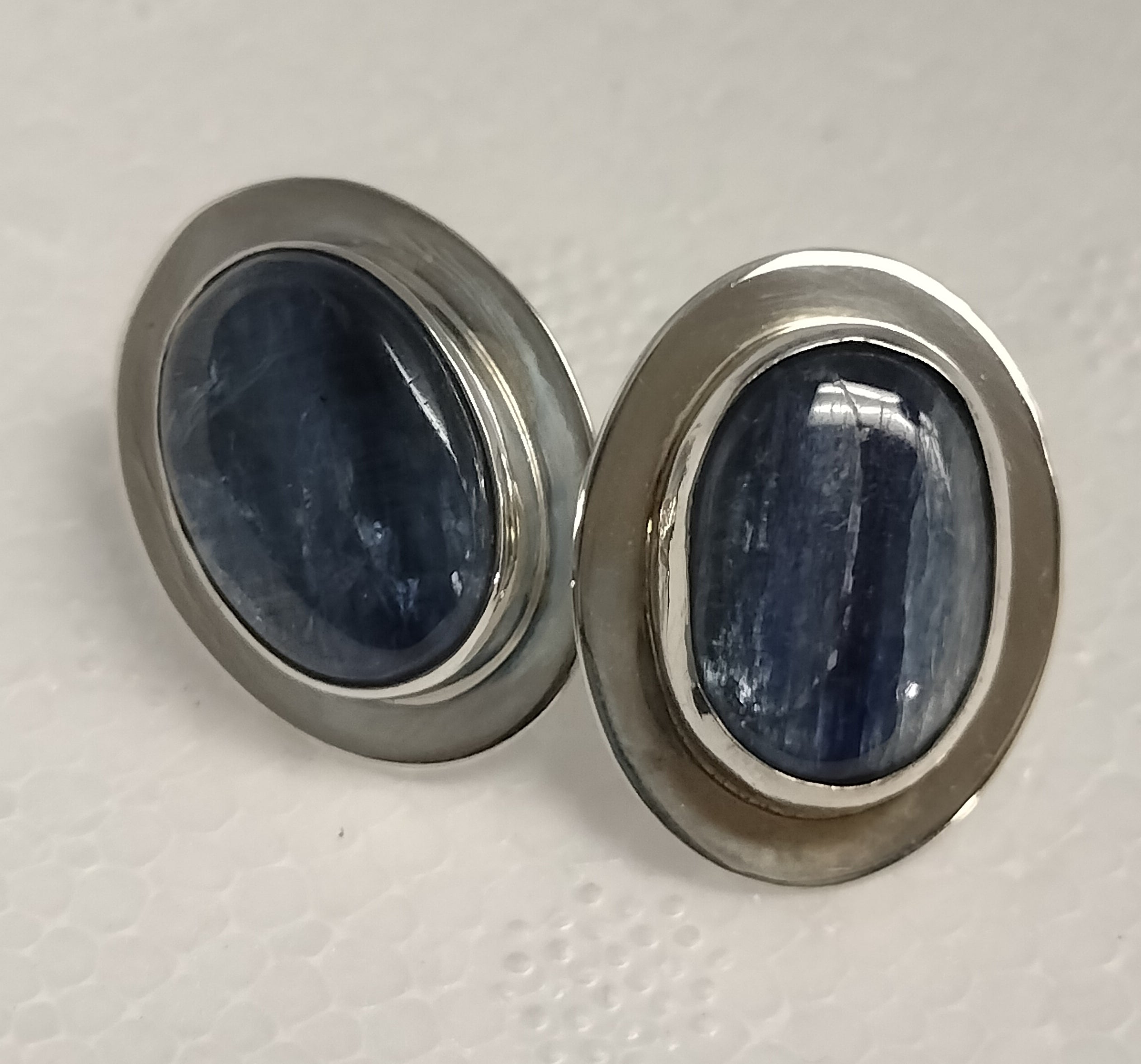 Sterling Silver Kyanite Earrings