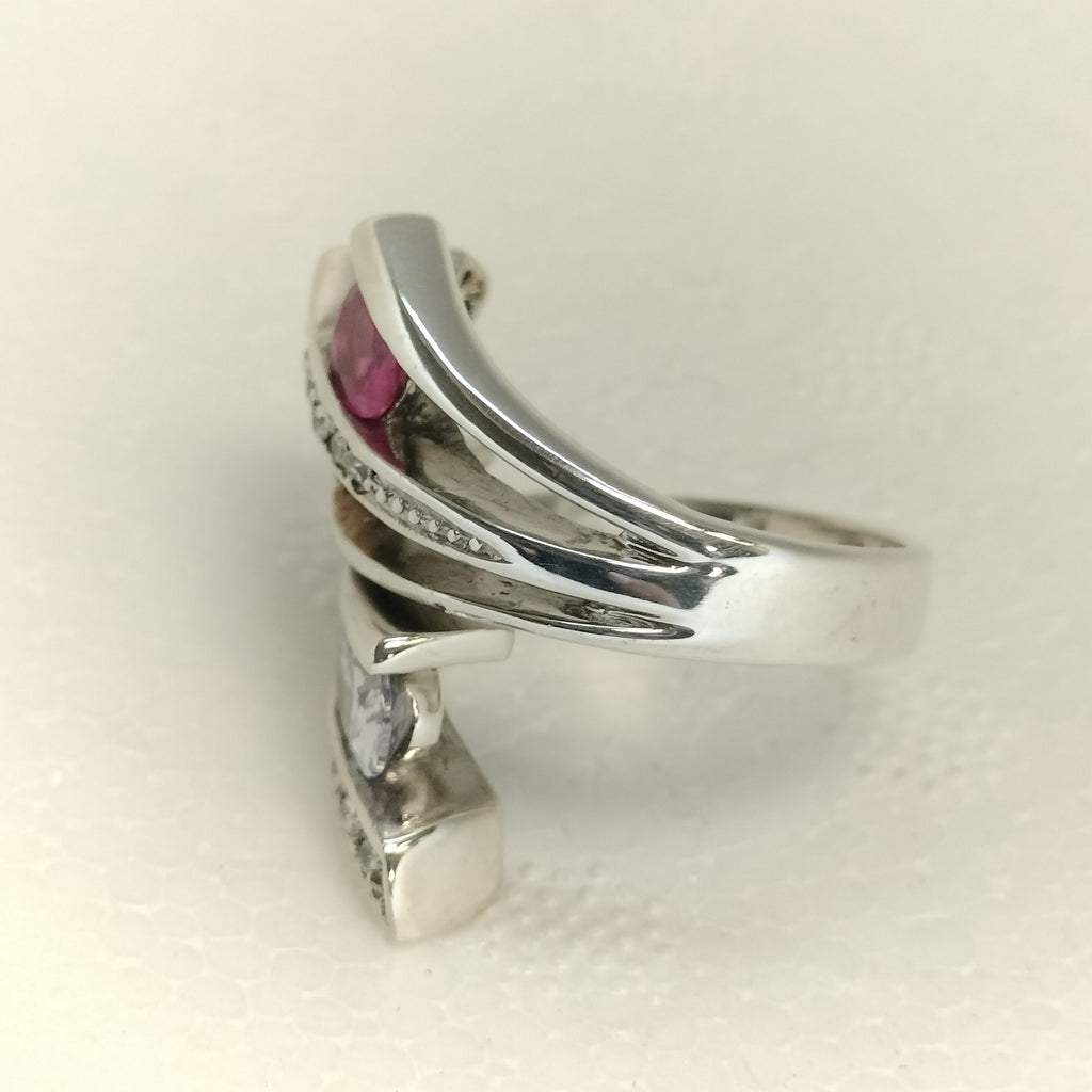 Sterling Silver Cubic Zirconia Ring