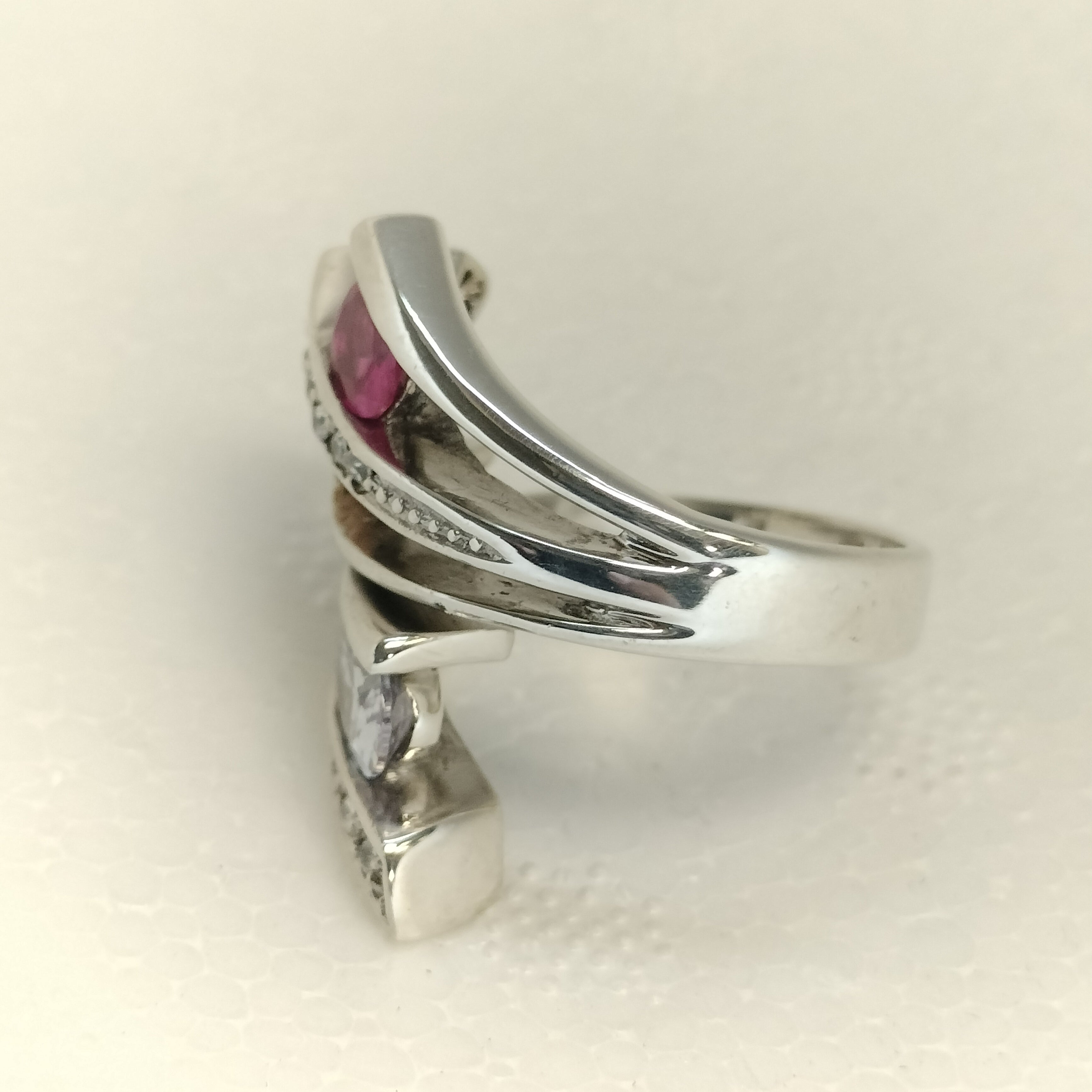 Sterling Silver Cubic Zirconia Ring
