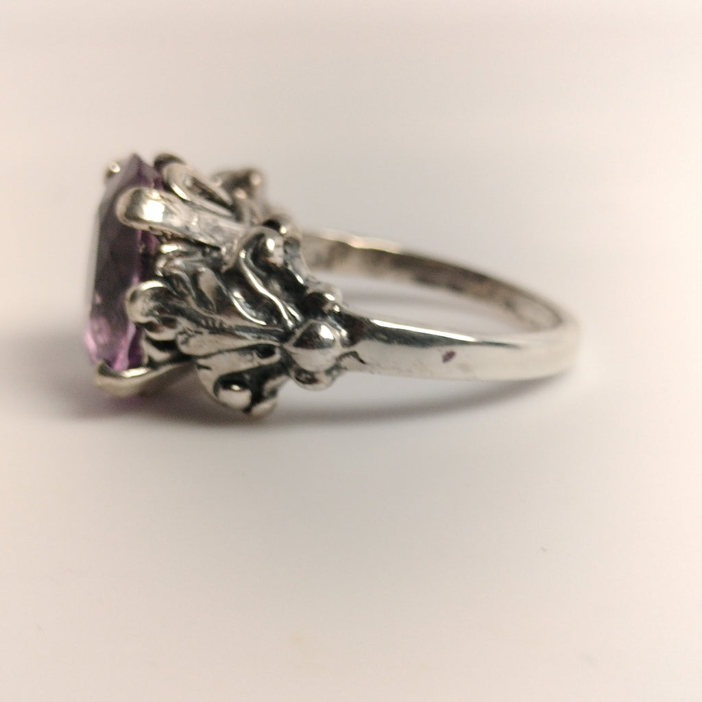 Sterling Silver Amethyst Ring