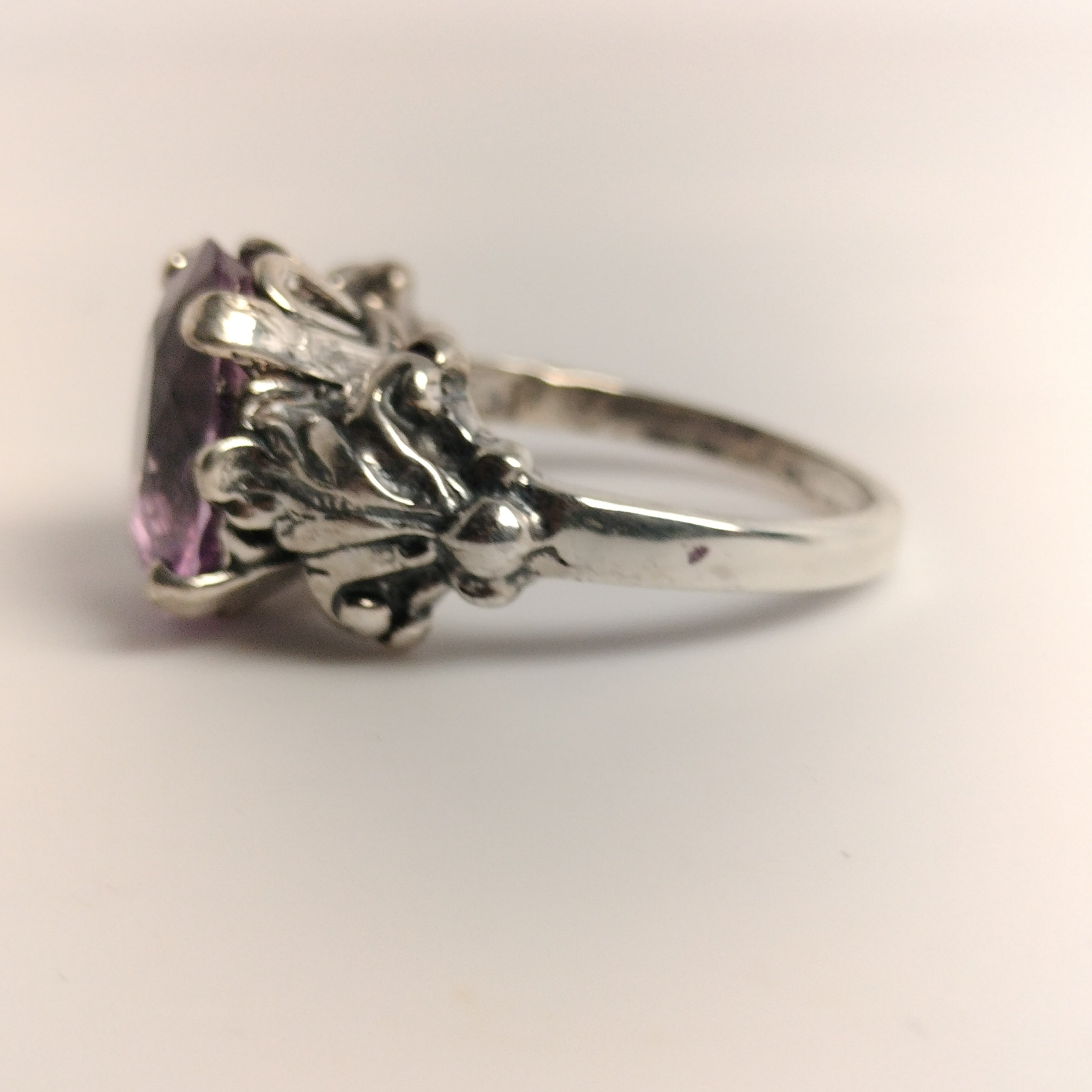 Sterling Silver Amethyst Ring