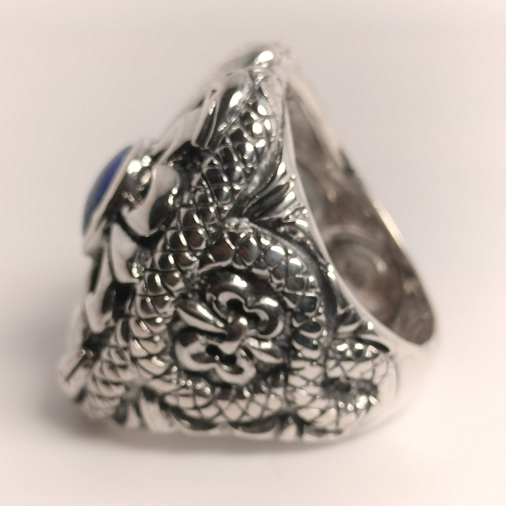 Sterling Silver Lapis Ring