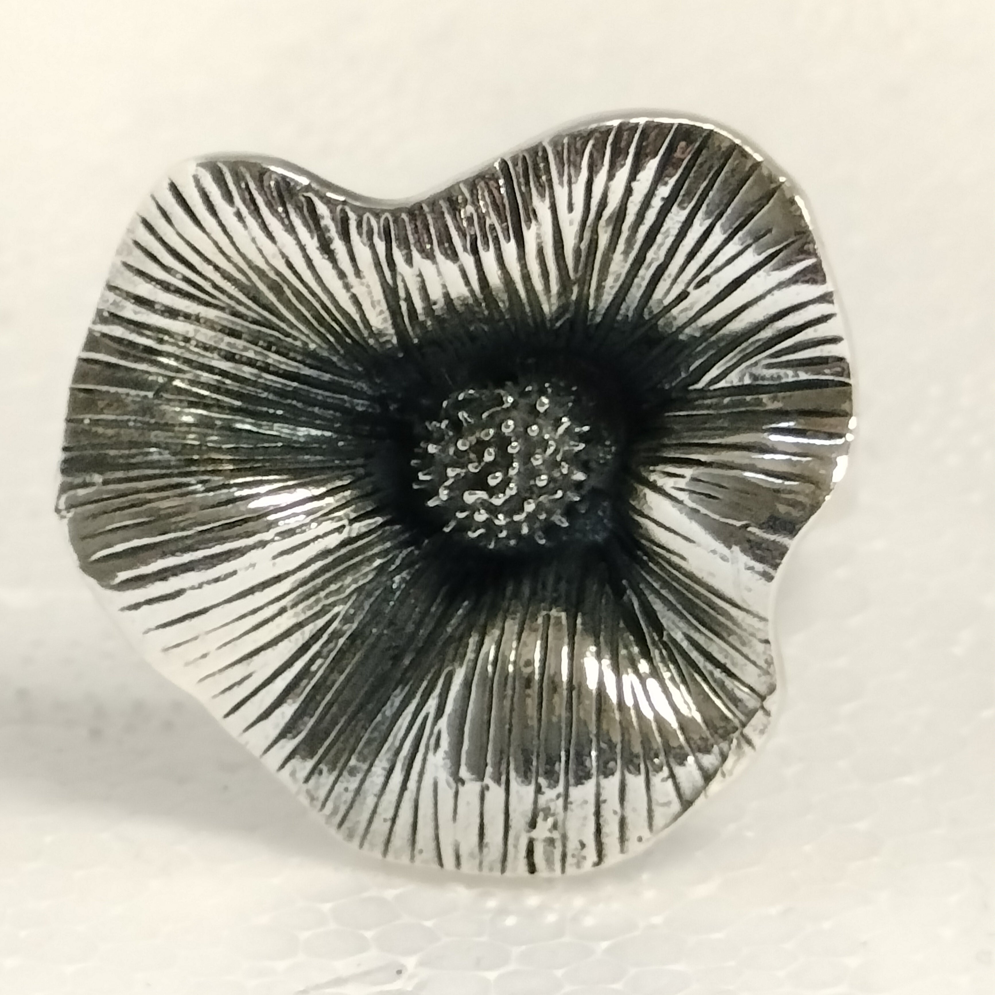 Sterling Silver Flower Ring