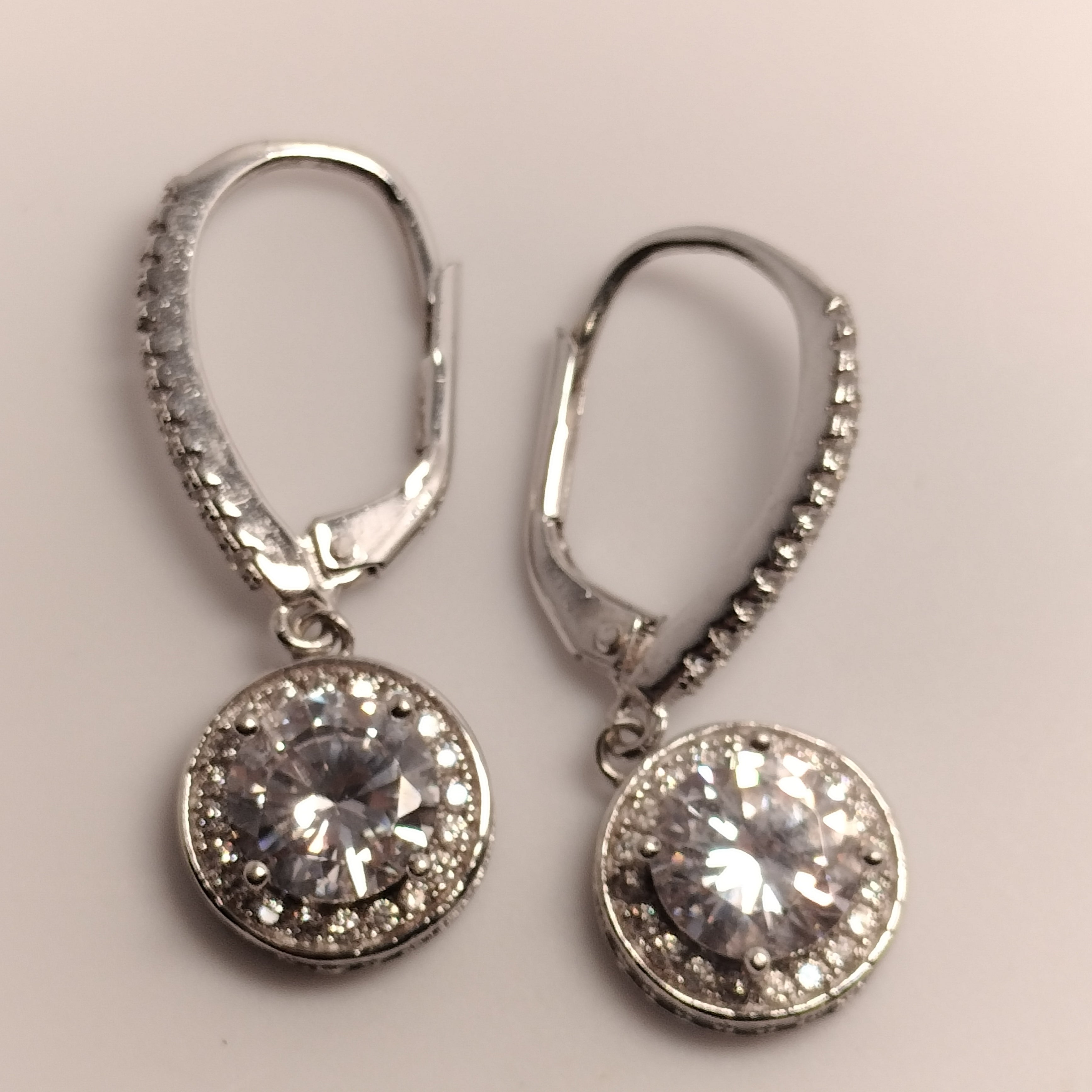 Sterling Silver Cubic Zirconia Earrings