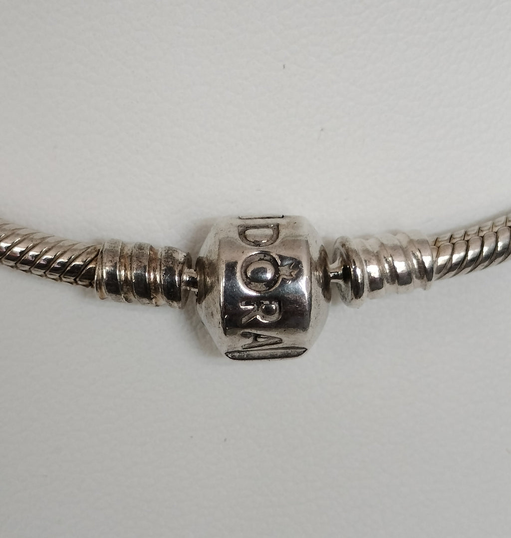 Sterling Silver Pandora Bead Necklace
