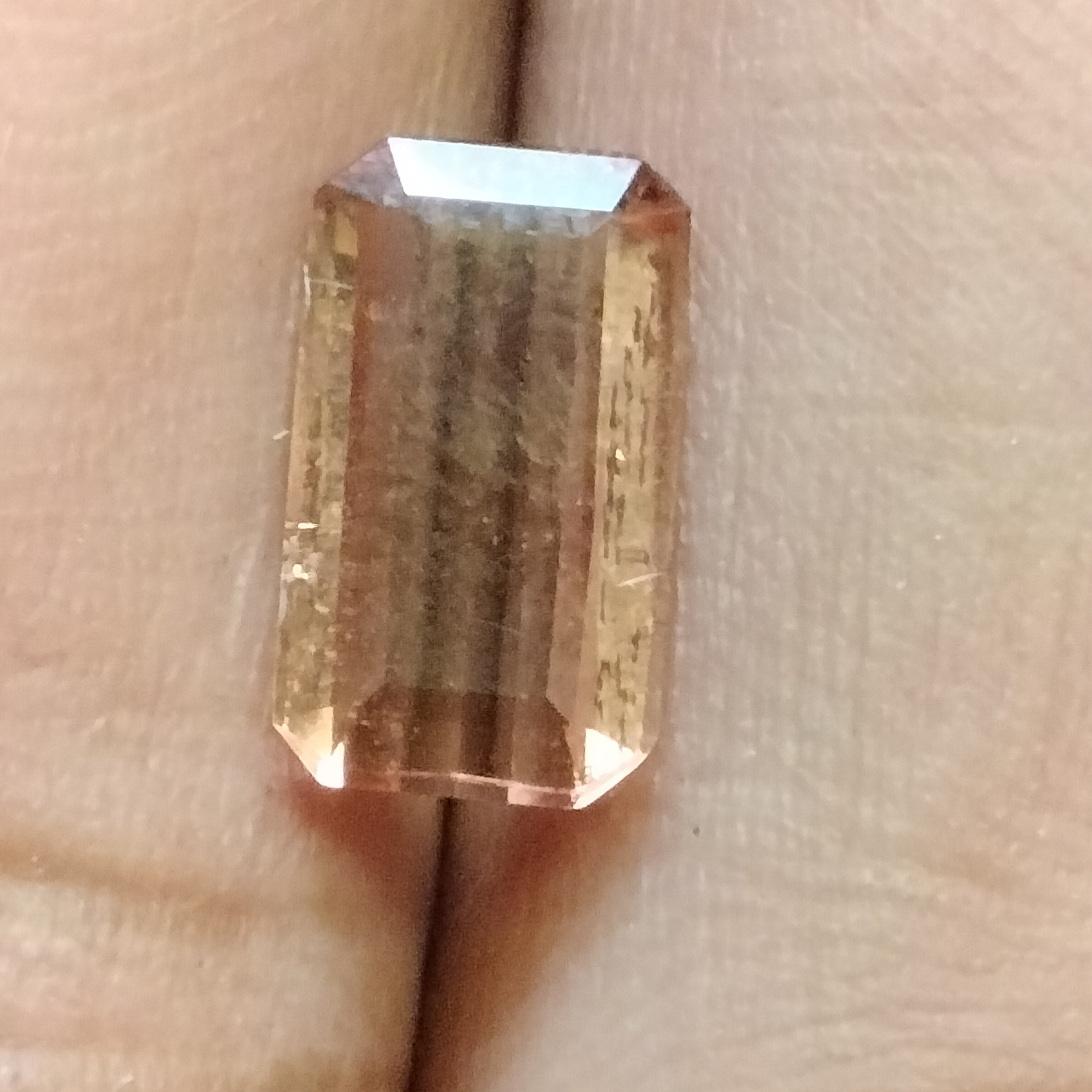 1.25 Carat Natural Imperial Topaz Gemstone