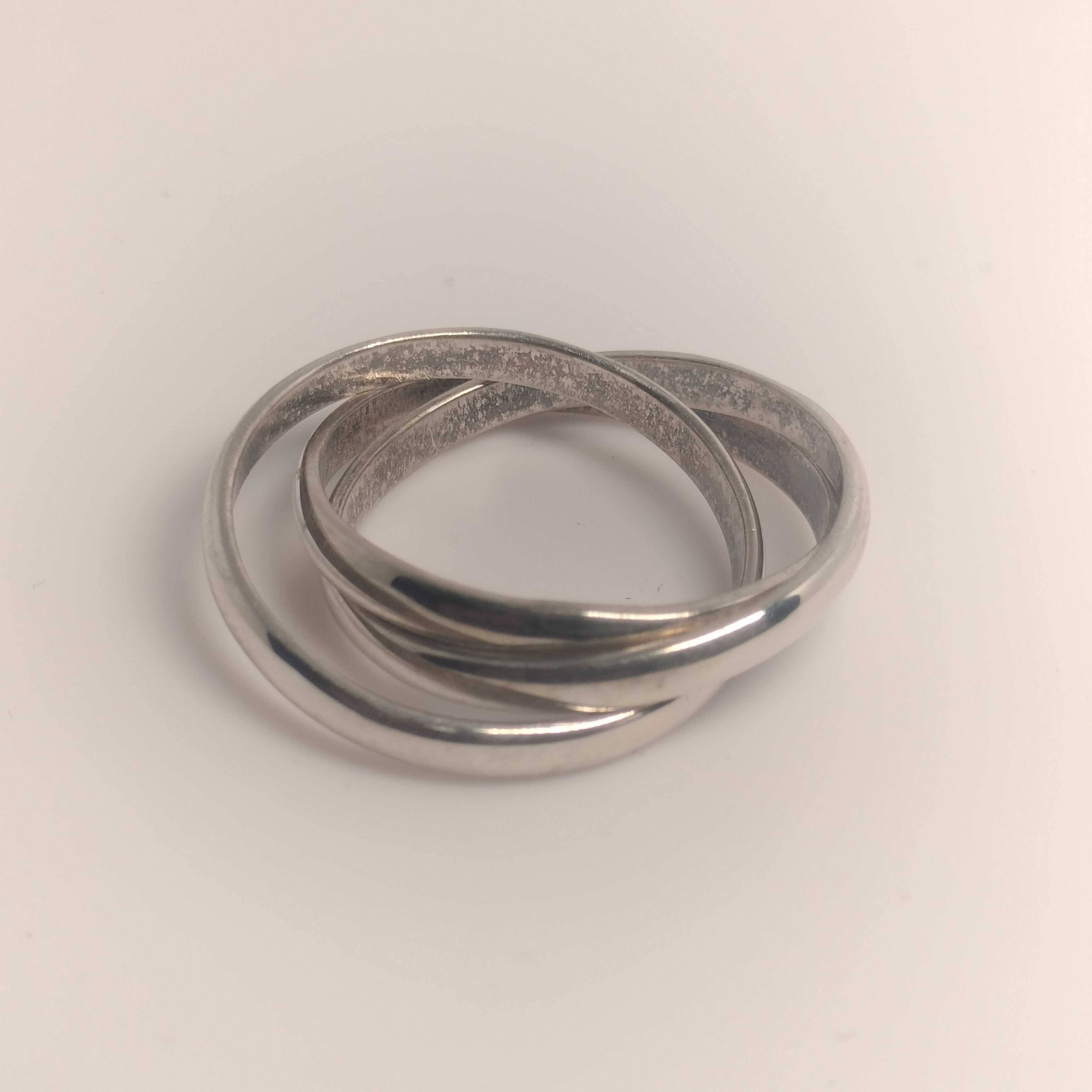 Sterling Silver Triple Band