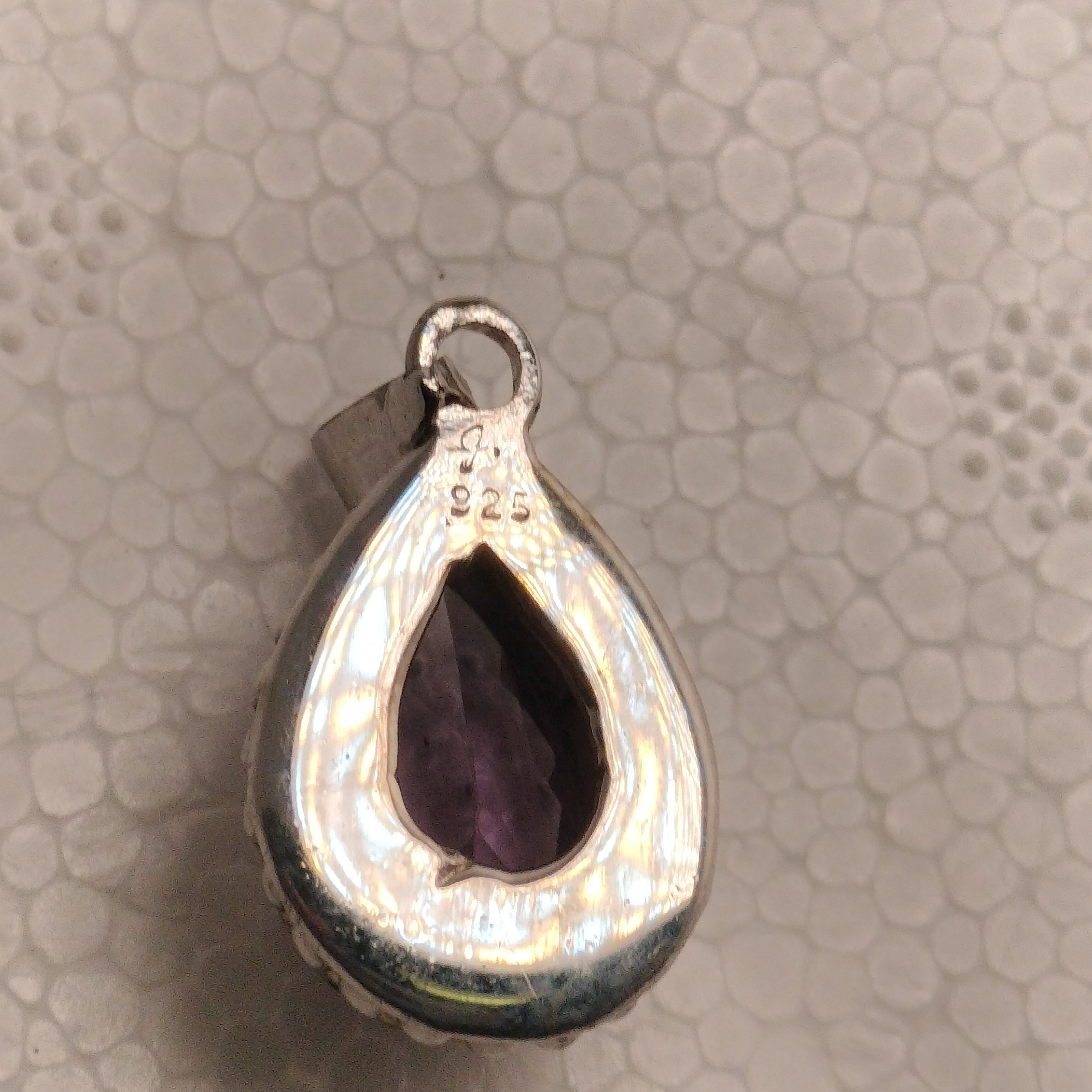 Sterling Silver Amethyst Pendant