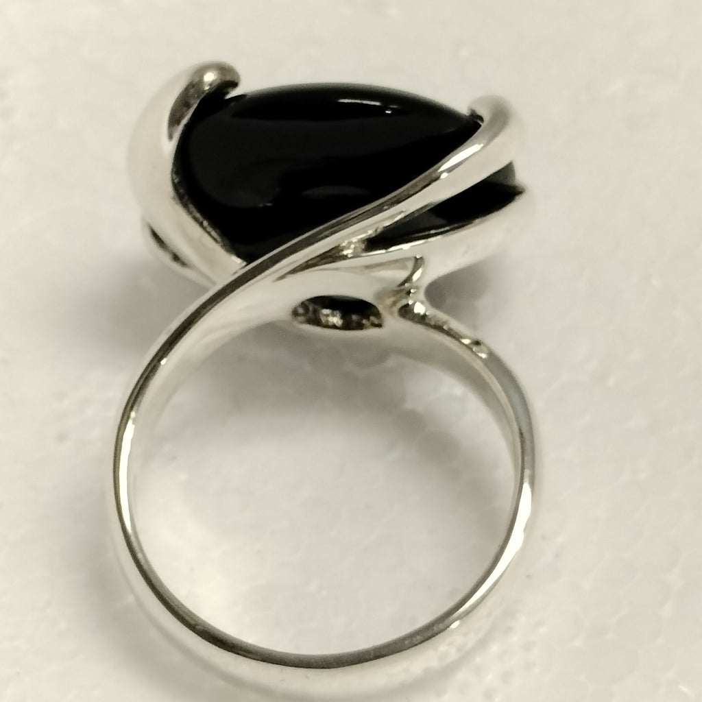 Sterling Silver Onyx Ring