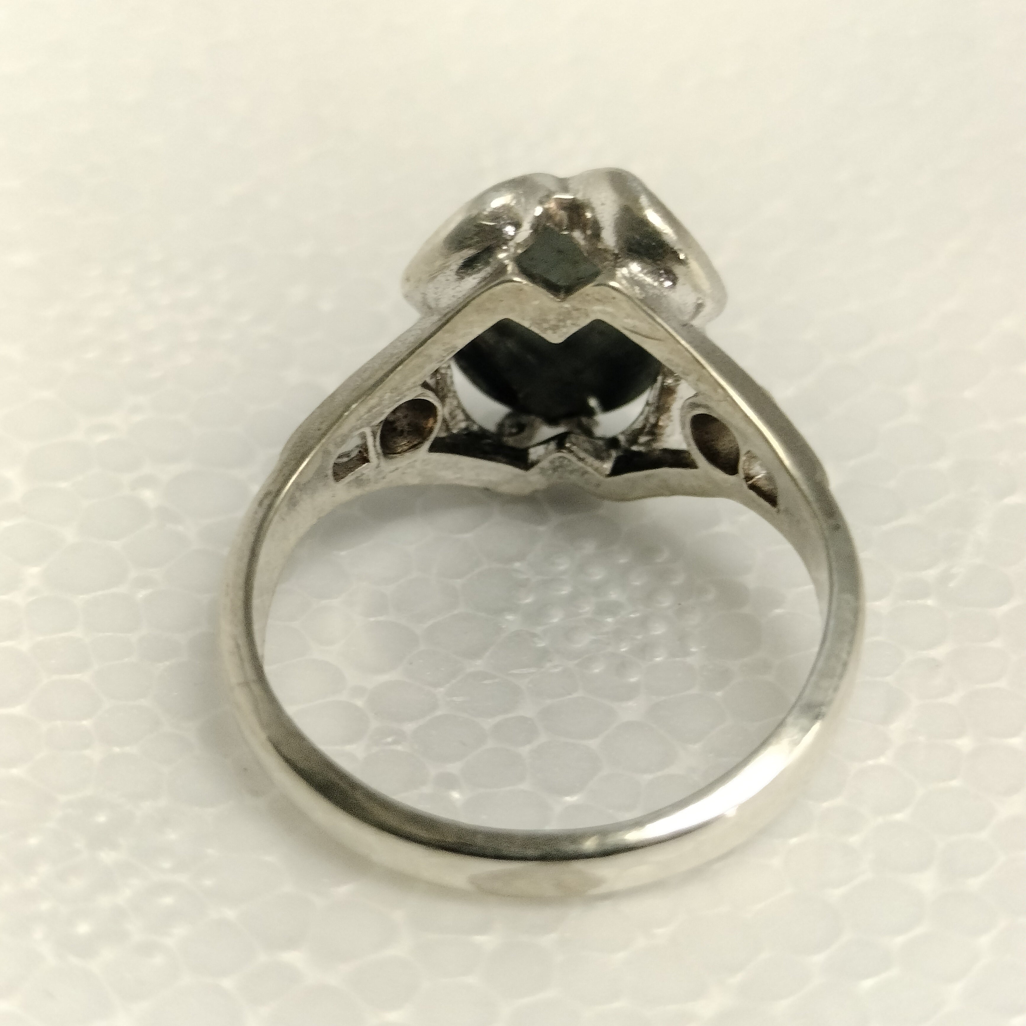 Sterling Silver Hematite Ring