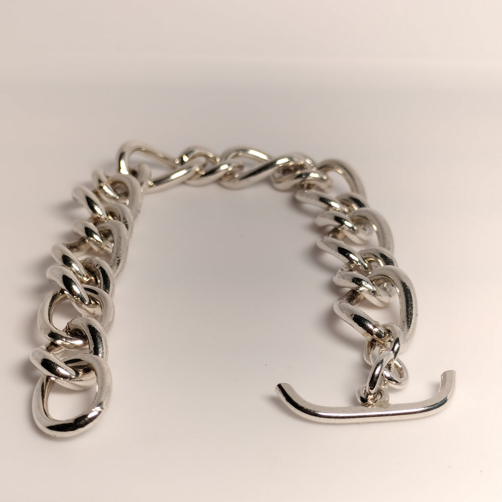 Sterling Silver Curb Bracelet