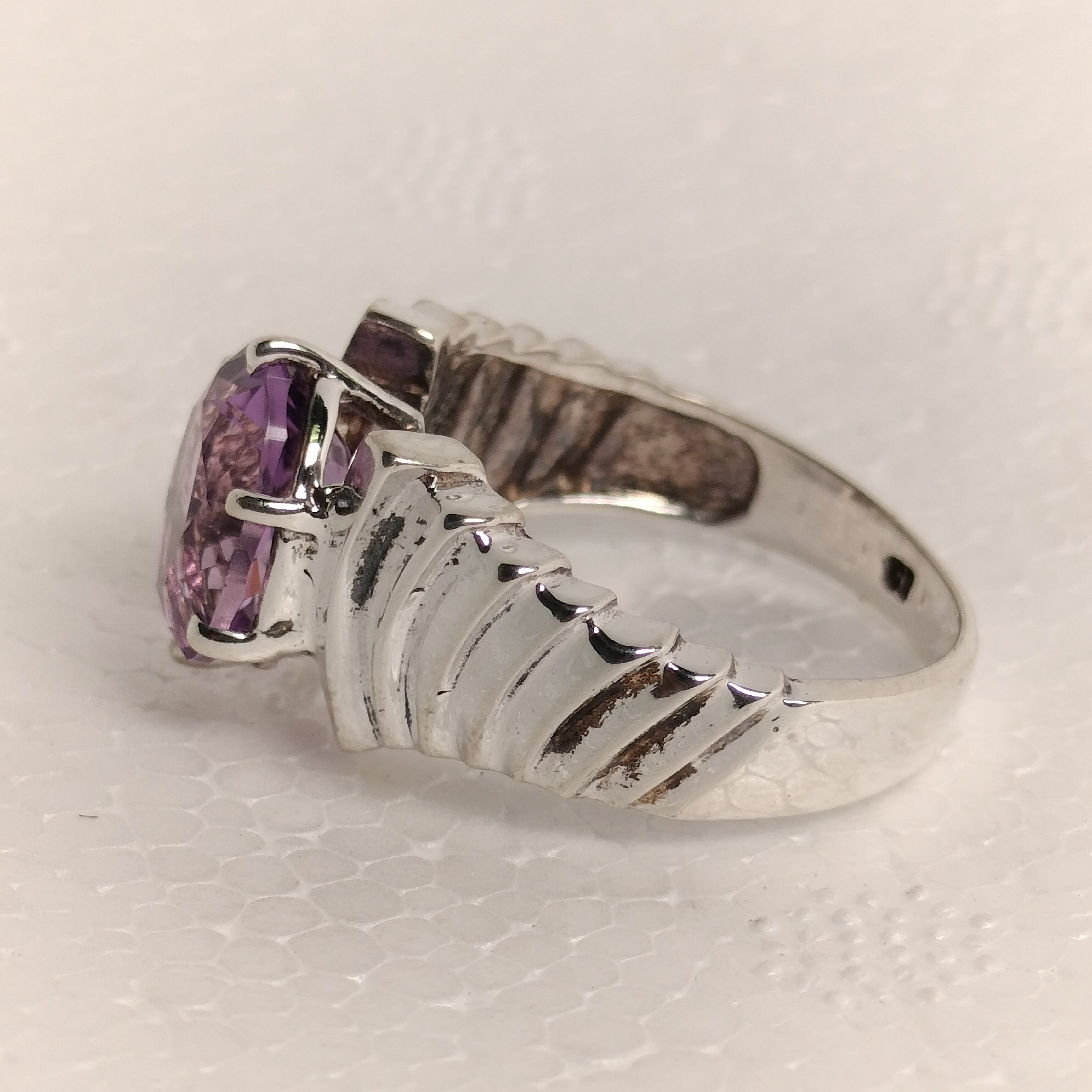 Sterling Silver Amethyst Ring