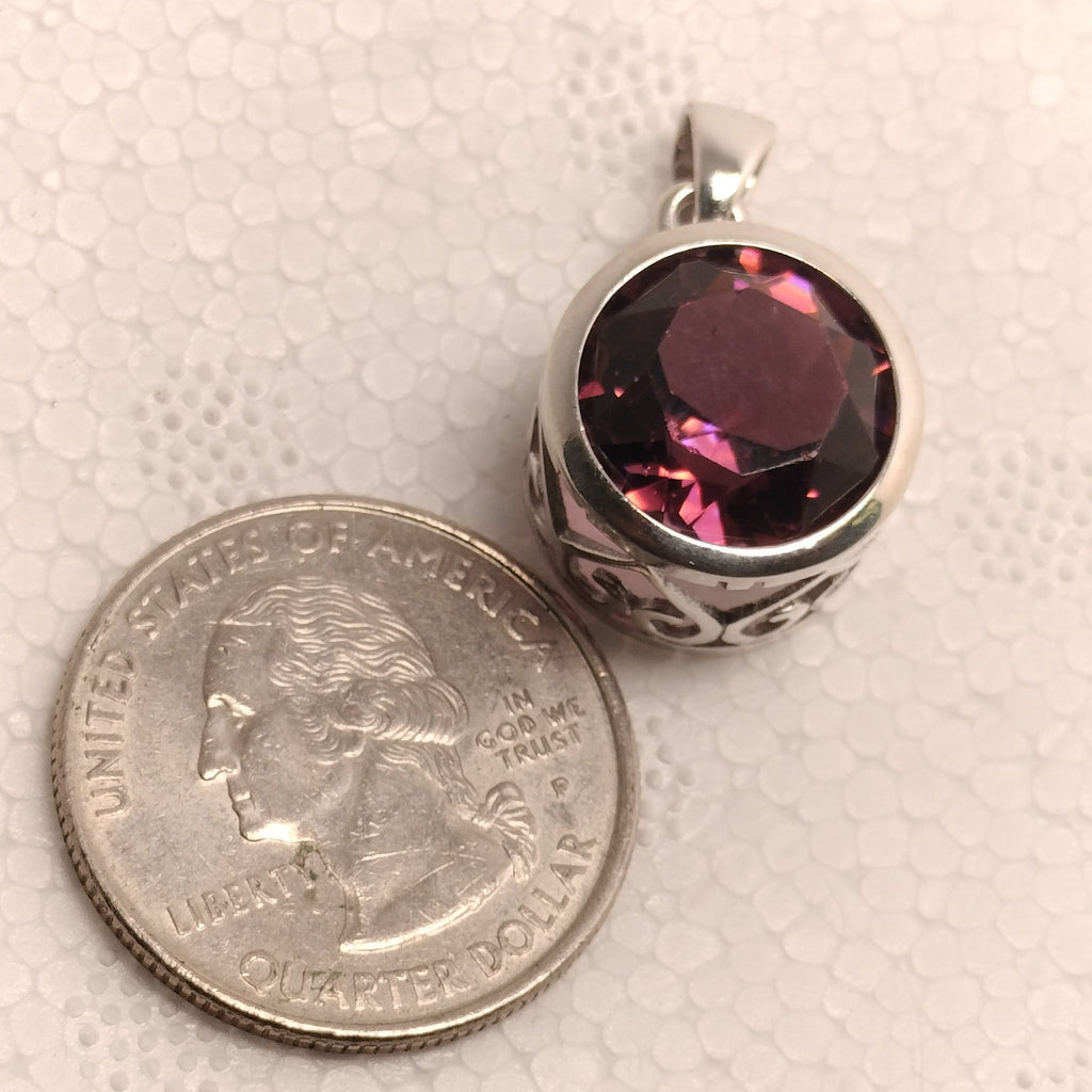 Sterling Silver Amethyst Pendant